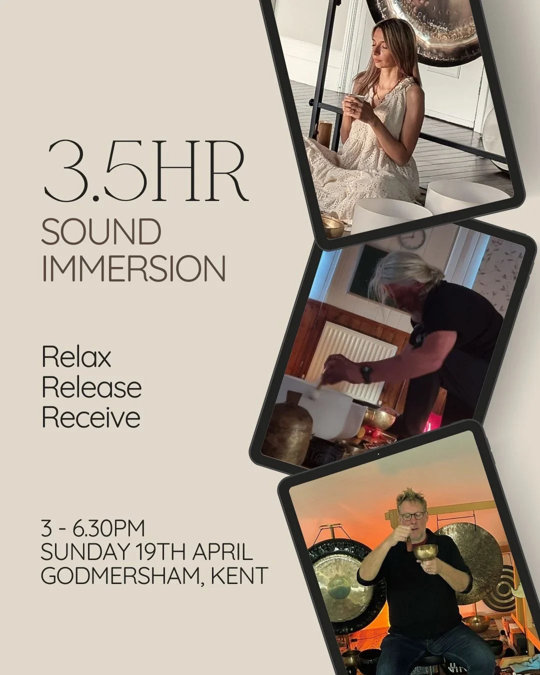 3.5 Hour Sound Immersion &amp; Cacao Ceremony