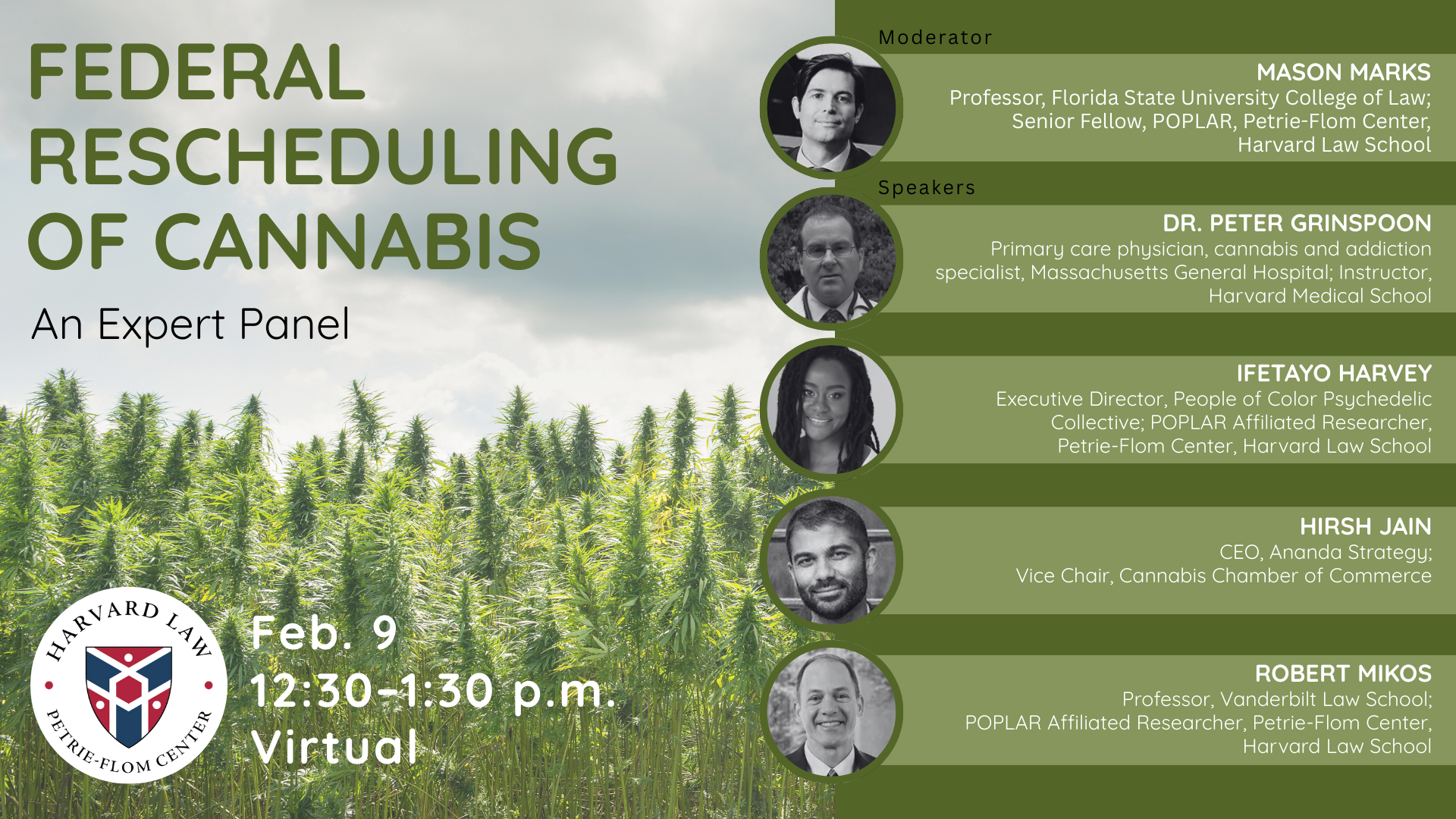 Federal Rescheduling of Cannabis