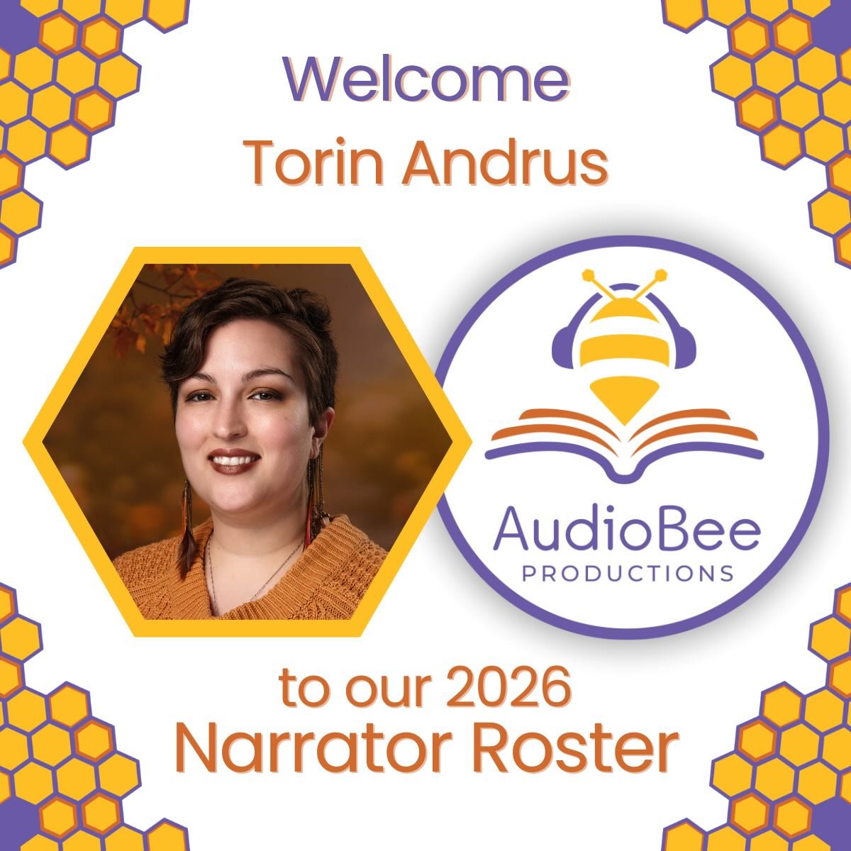 Time for some #SelfPromoSaturday ! 

Very excited to showcase that I have joined as a narrator at @audiobeeproductions 💛🧡❤️

I am very honored to be accepted and very eager to be provided a chance to work with such a well organized and impressively