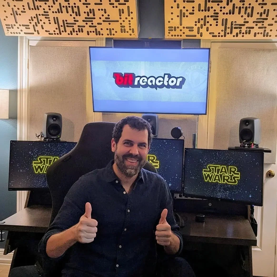 Ecstatic to share that I've joined @bitreactorstudios as a Senior Sound Designer on a STAR WARS video game! This is 1000% my childhood dream come true, and I'm honestly still trying to wrap my head around it. ⁣
⁣
A sincere thank you to @forzamotorspo