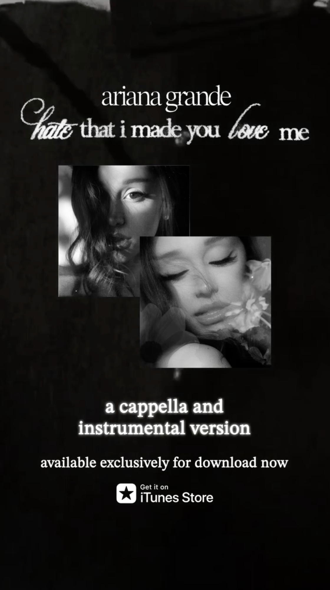'HTIMYLM' new versions / @teamariana on IG