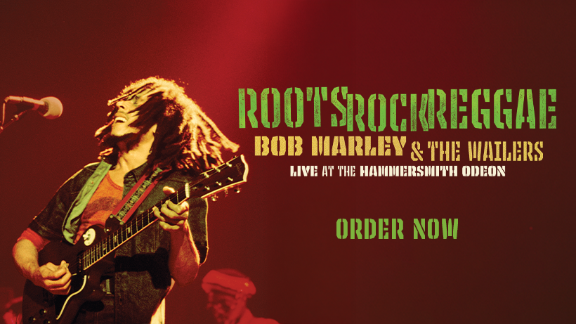 Bob Marley & The Wailers "Roots, Rock, Reggae" Ad