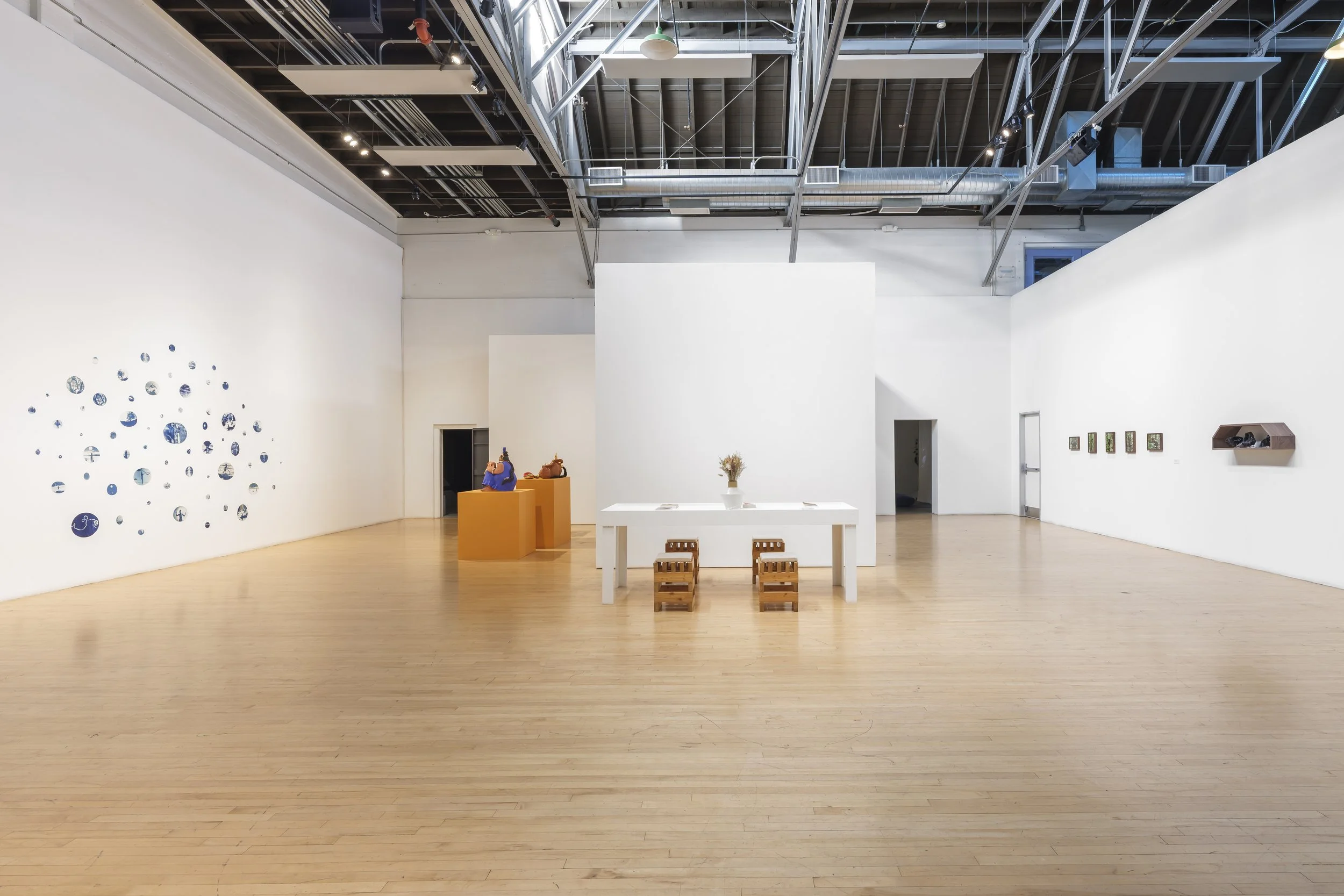 Installation view of Material Prophecies: Craft as Divination at Armory Center for the Arts, 2026.
Courtesy of Armory Center for the Arts. Photo: Chris Young, CC YOUNG STUDIO.