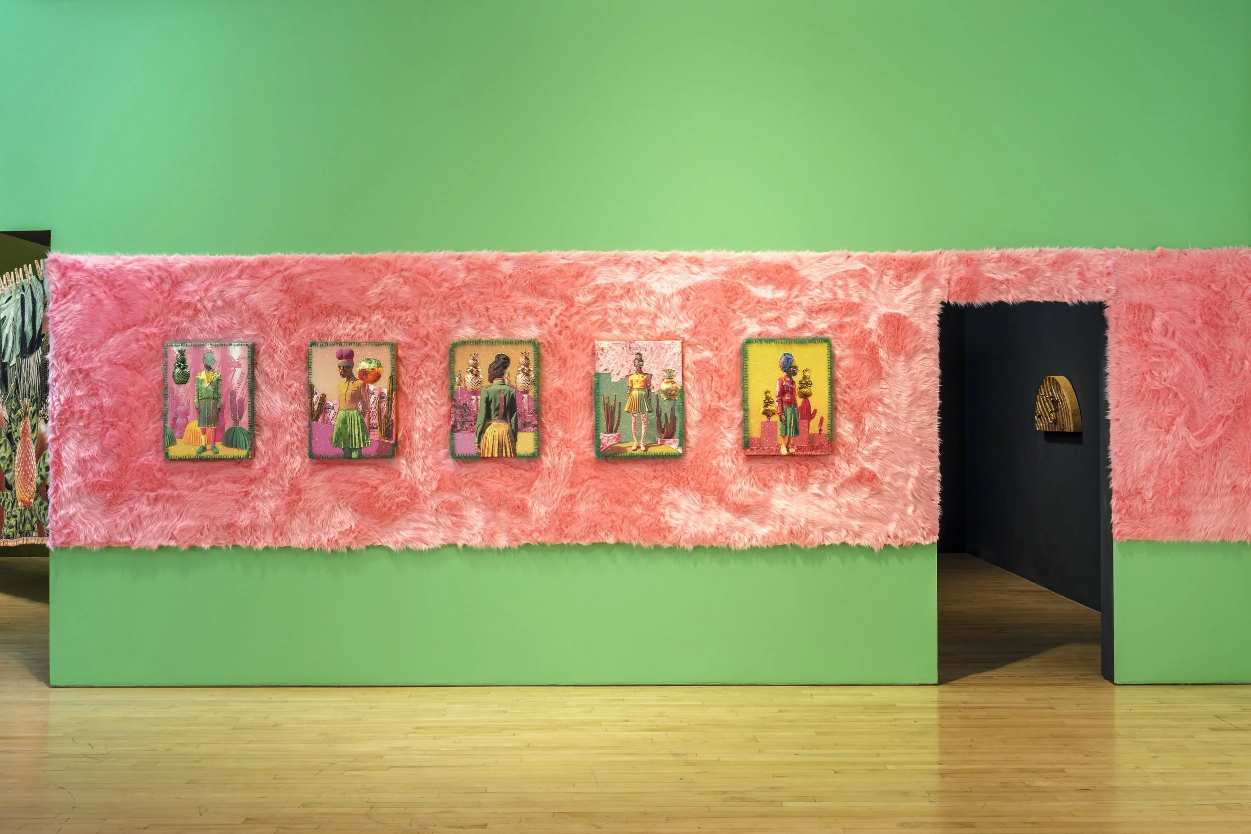 Installation view of Material Prophecies: Craft as Divination at Armory Center for the Arts, 2026.
Courtesy of Armory Center for the Arts. Photo: Chris Young, CC YOUNG STUDIO.