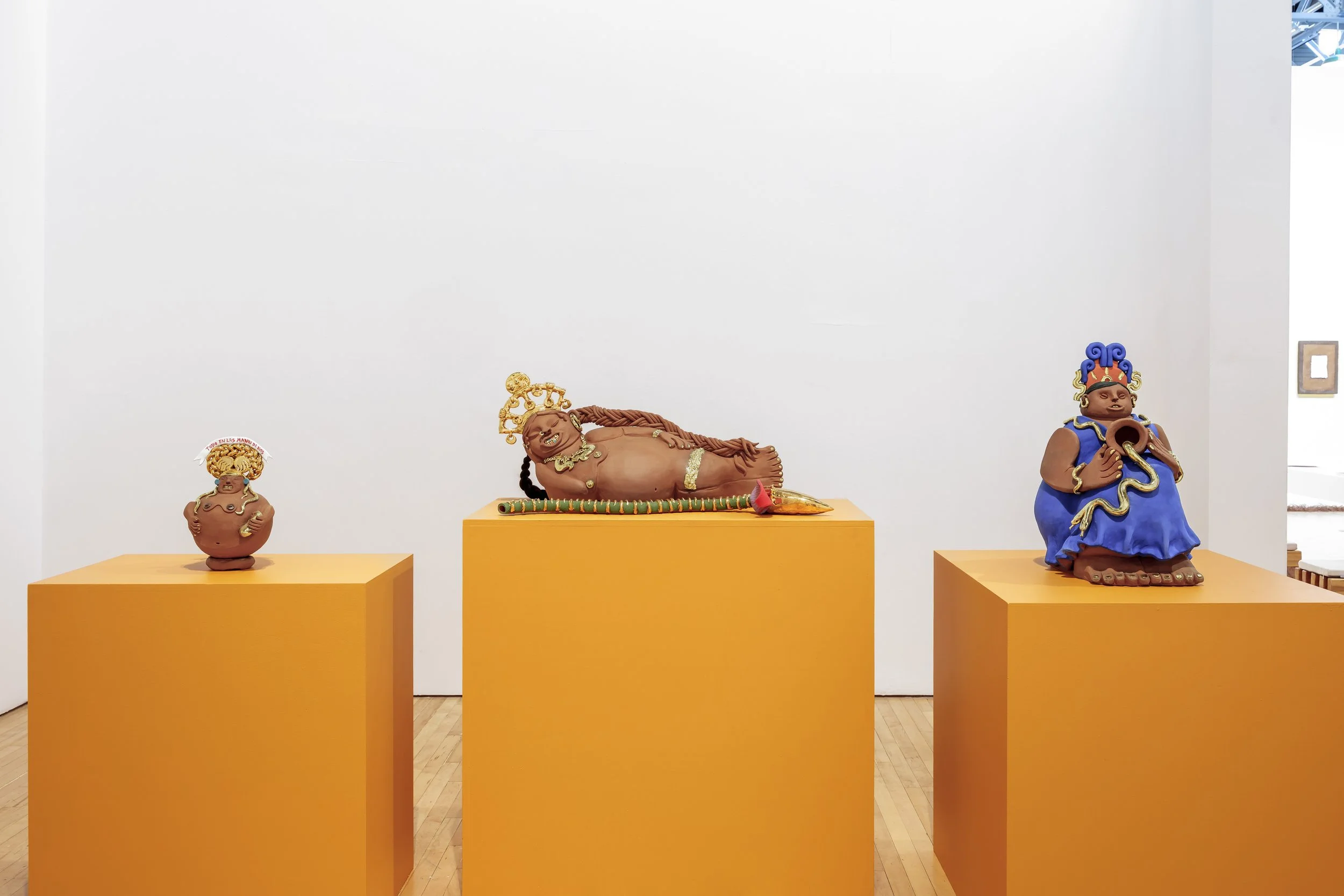 Installation view of Material Prophecies: Craft as Divination at Armory Center for the Arts, 2026.
Courtesy of Armory Center for the Arts. Photo: Chris Young, CC YOUNG STUDIO.