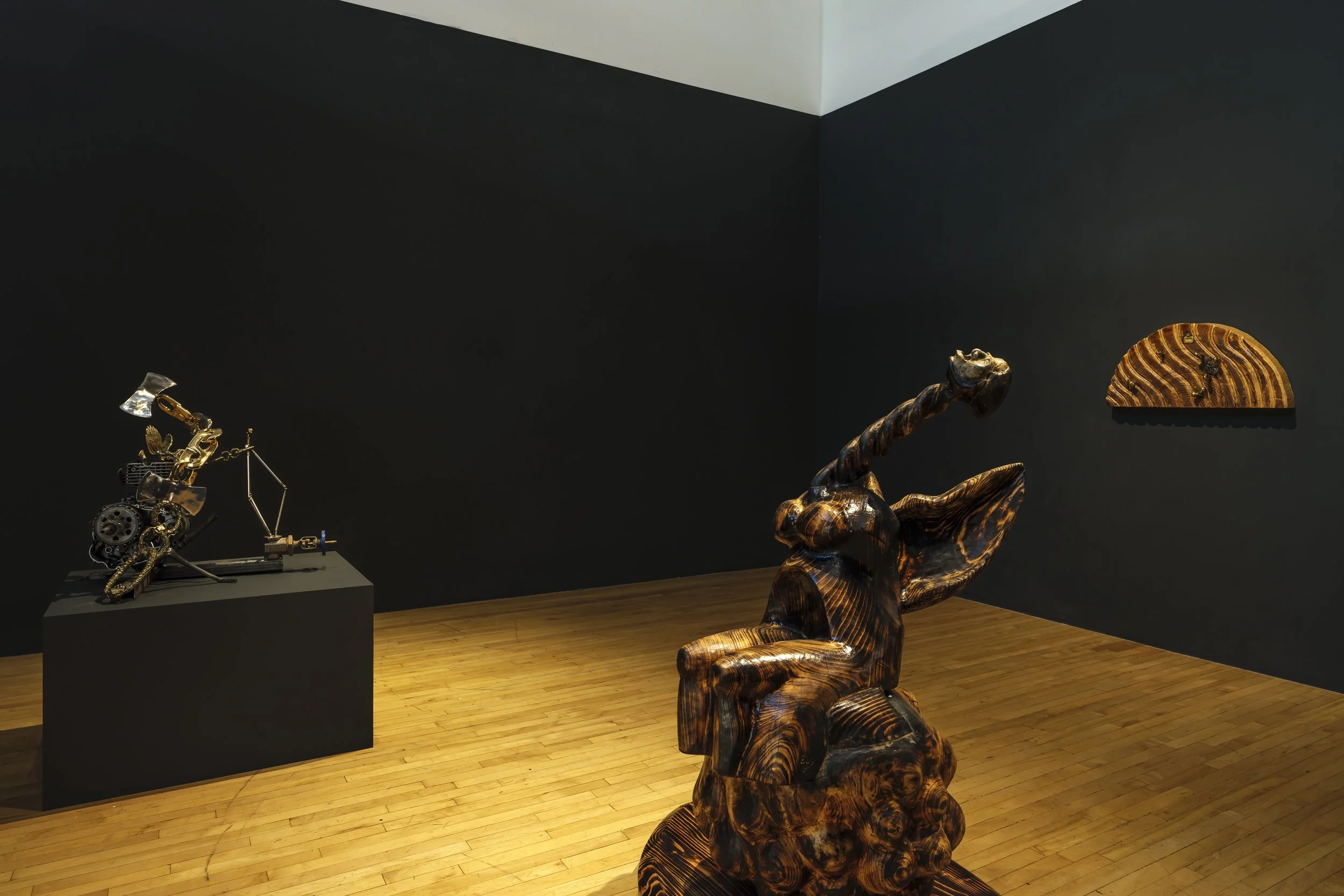 Installation view of Material Prophecies: Craft as Divination at Armory Center for the Arts, 2026.
Courtesy of Armory Center for the Arts. Photo: Chris Young, CC YOUNG STUDIO.