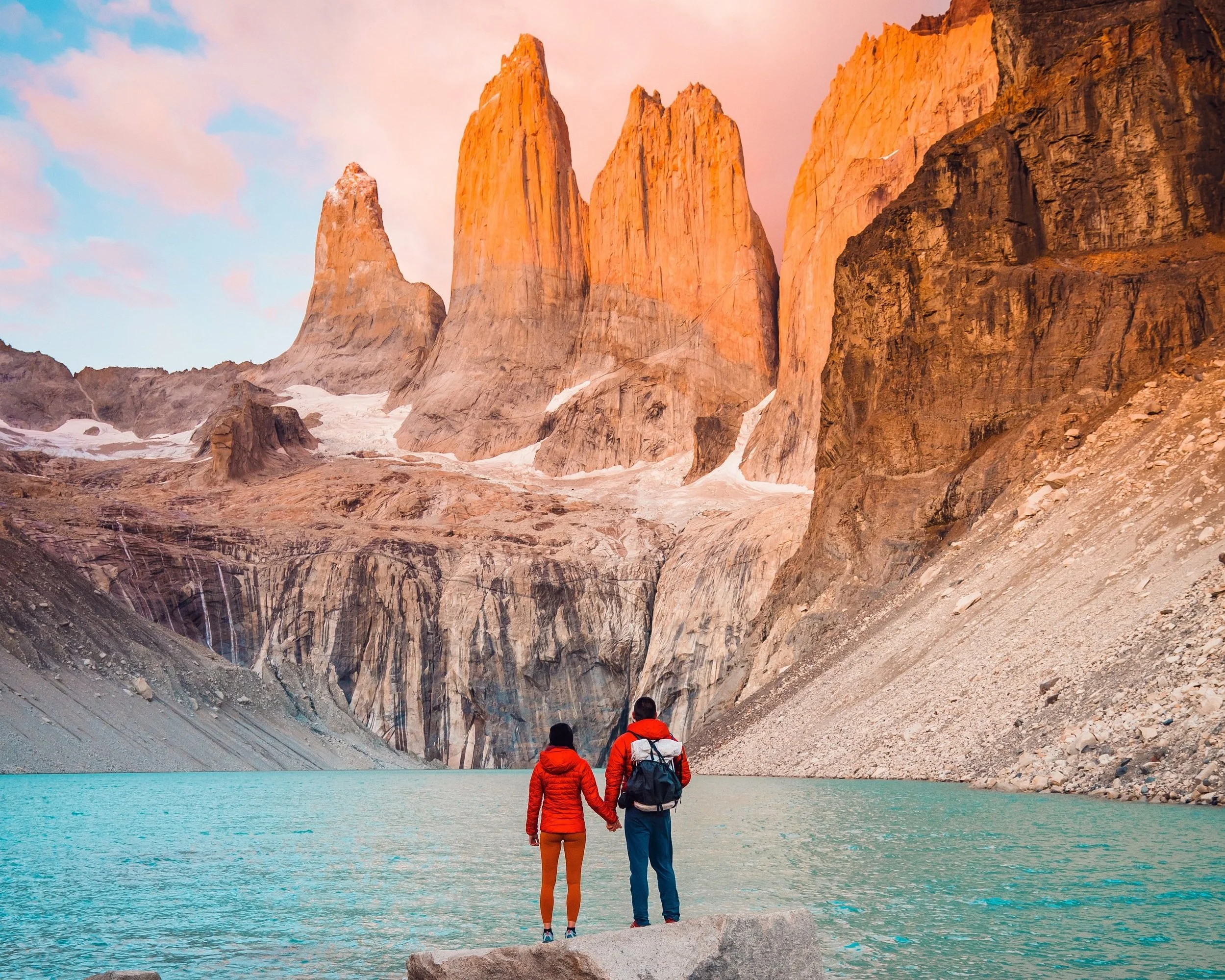 Backpacking the o-circuit in torres del paine, patagonia