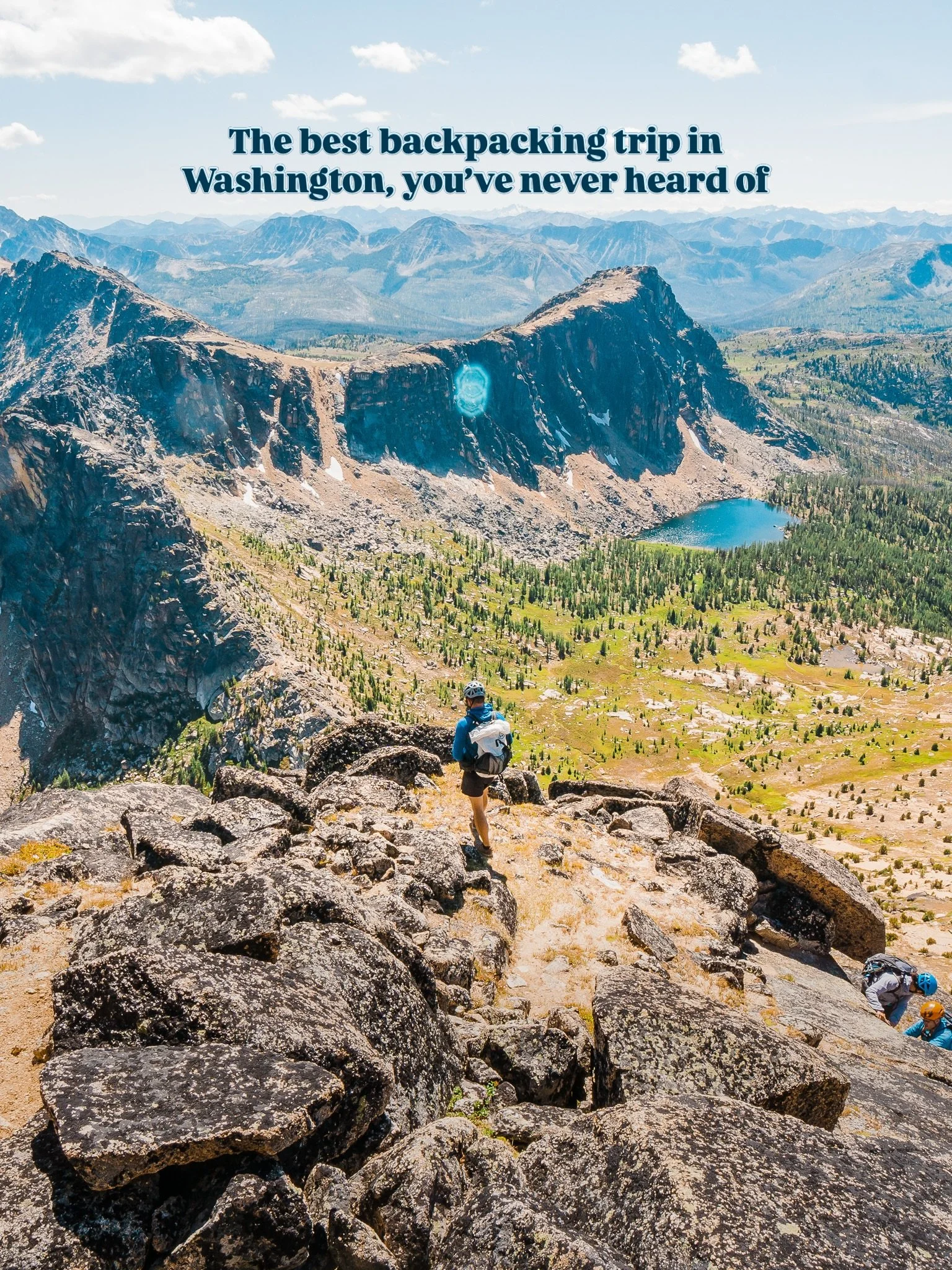 Add this trail to your bucket list ⤵️

⛺️ This is one of the BEST backpacking trips in Washington State that you&rsquo;ve never heard of&hellip;

🥾 SEND this to the person you want to backpack with this summer!

In the far north of the North Cascade