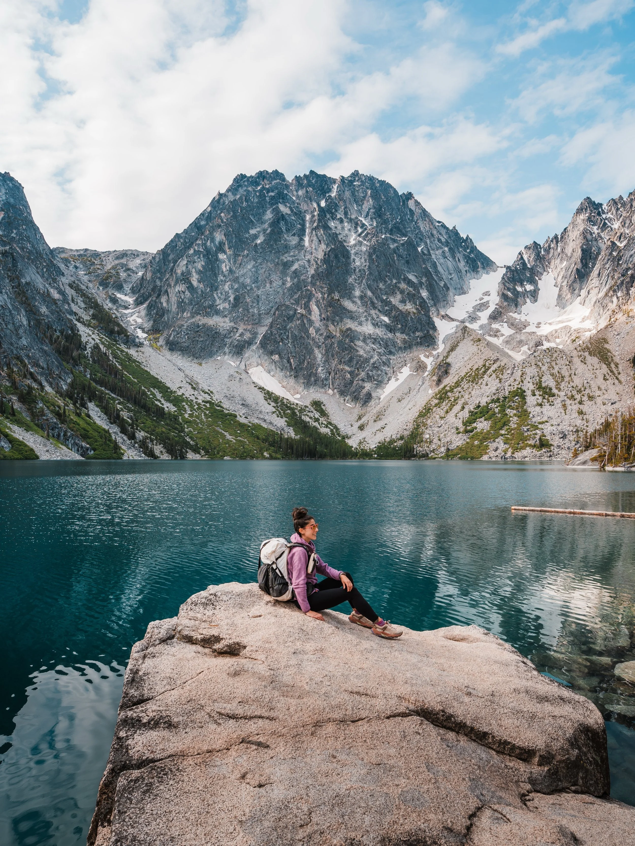 The best campsite views ⛺️

This was by far the most last minute backpacking trip I&rsquo;ve planned, getting a permit the day before, but it was oh so worth it!

✨ SEND this to the person you want to backpack with this summer!

🥾 Comment COLCHUCK a