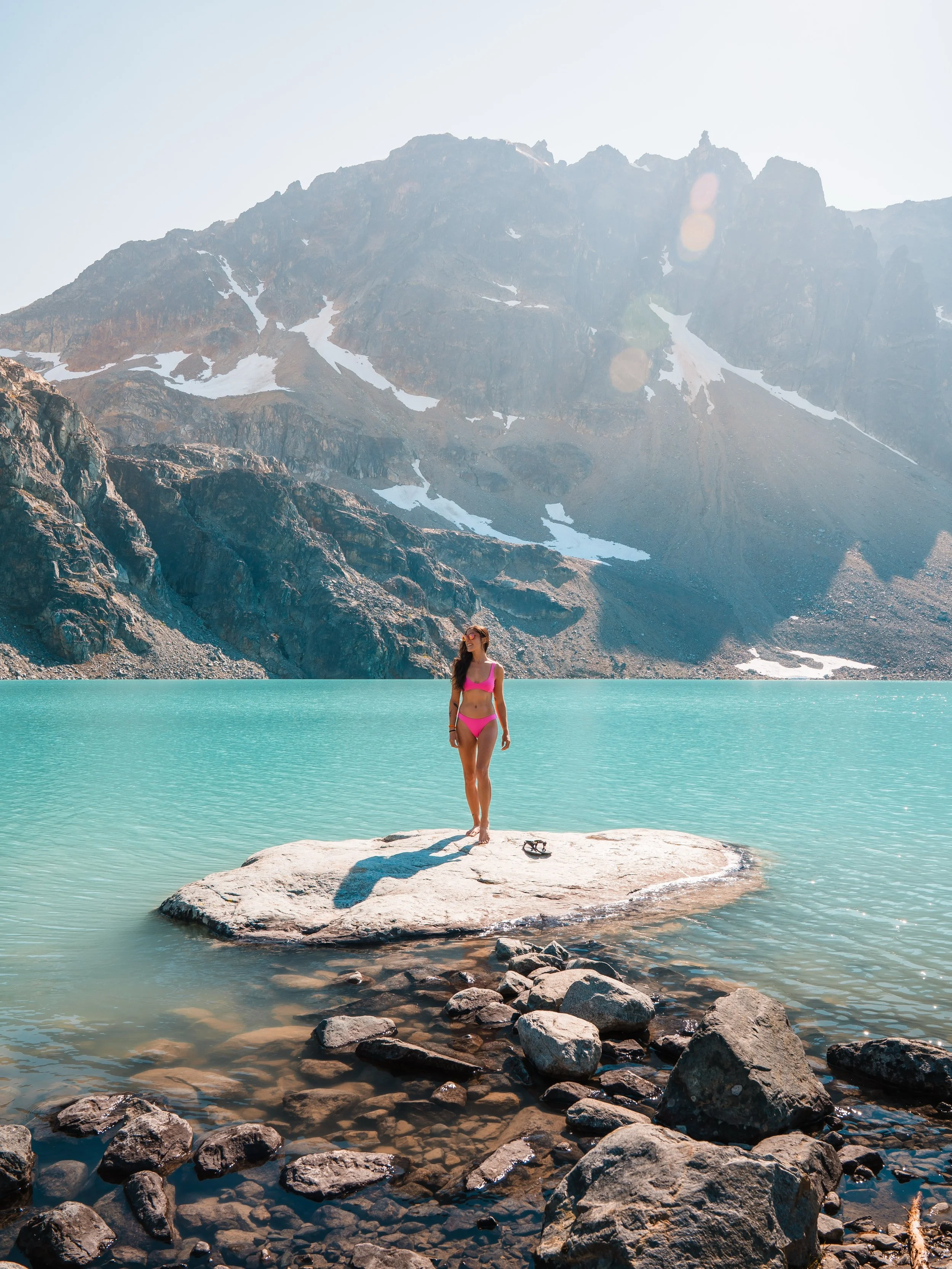 There&rsquo;s still a lot more summer left ☀️

And that means bringing a good sunscreen along on all your adventures (a d)

✨ SEND this to the person you want to have an alpine lake day with!

⛺️ On our most recent backpacking trip, we headed down to