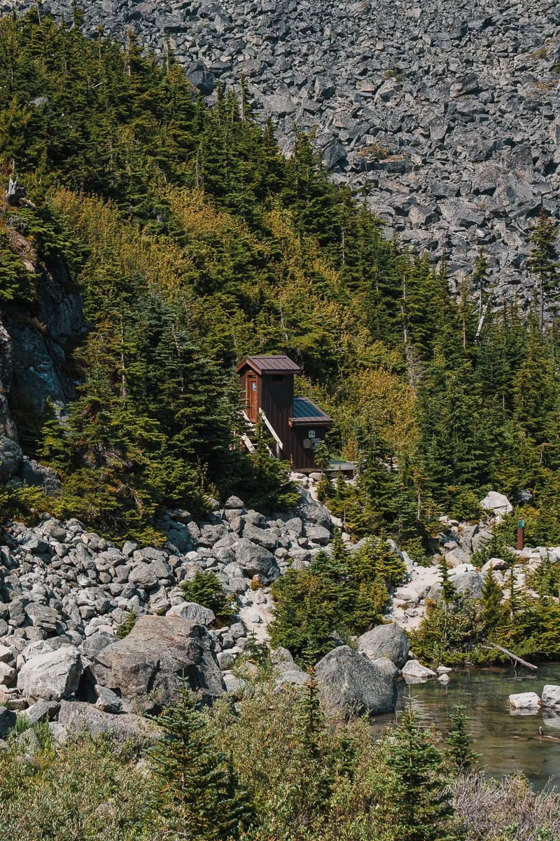 Trail near Joffre Lake campground
