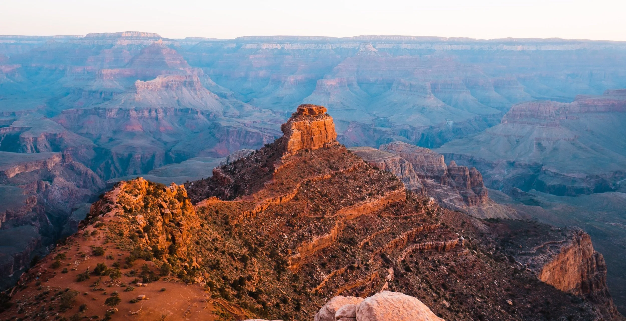 ooh aah point just before sunrise