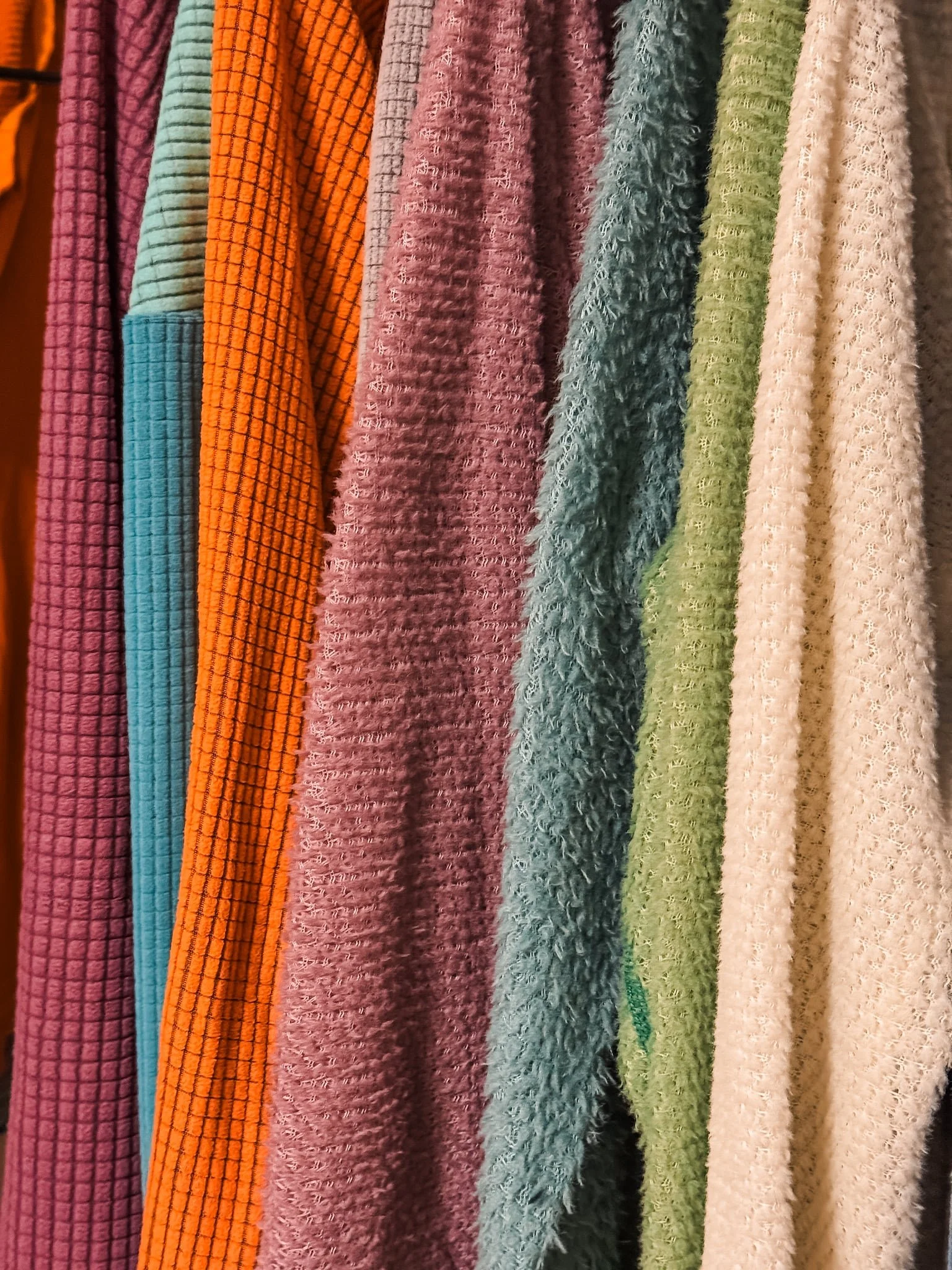 grid and alpha fleece