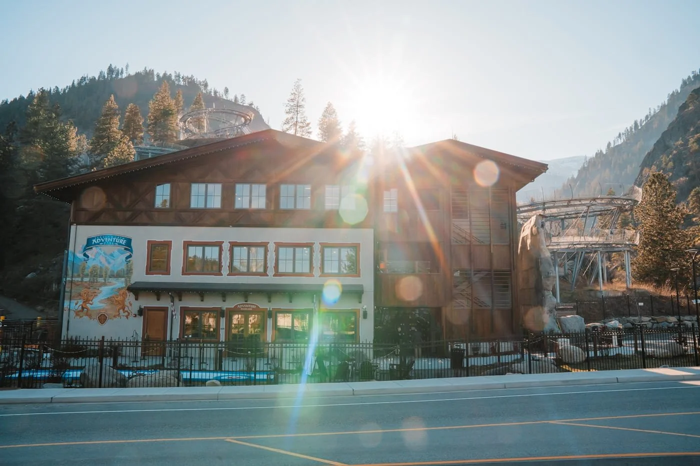 Leavenworth Adventure Park main building