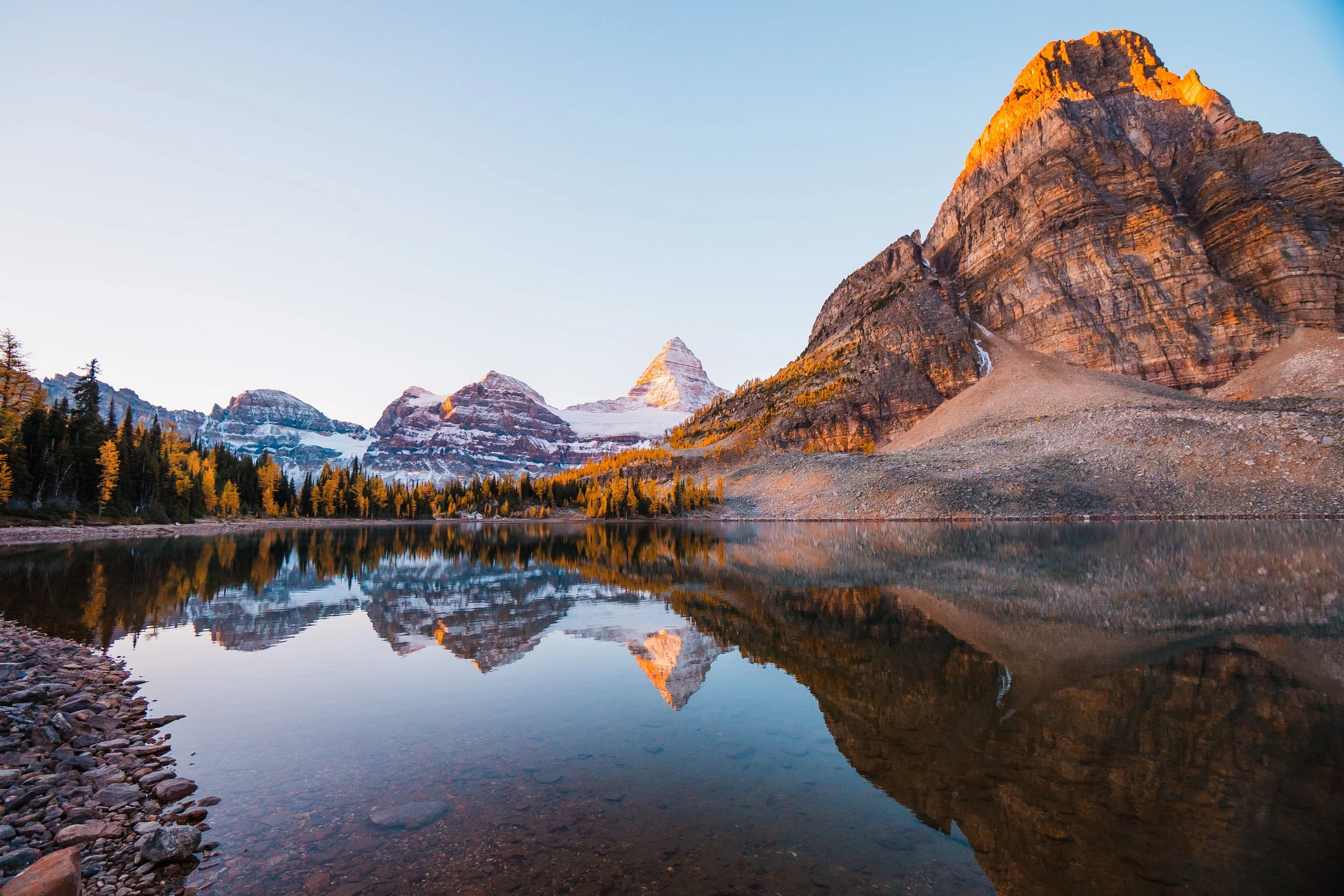 sunburst lake mount assiniboine