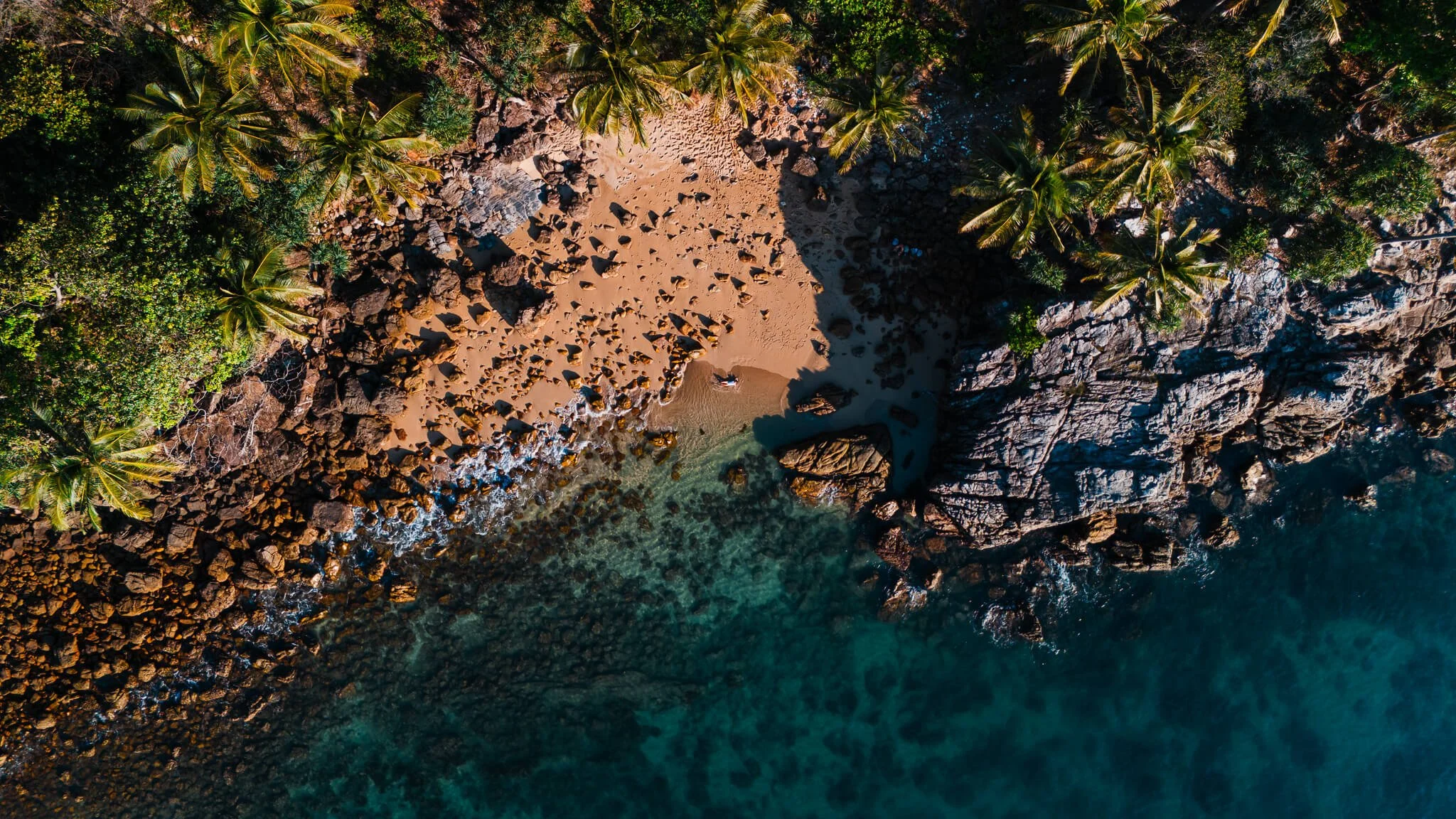 Koh Lanta beach overview
