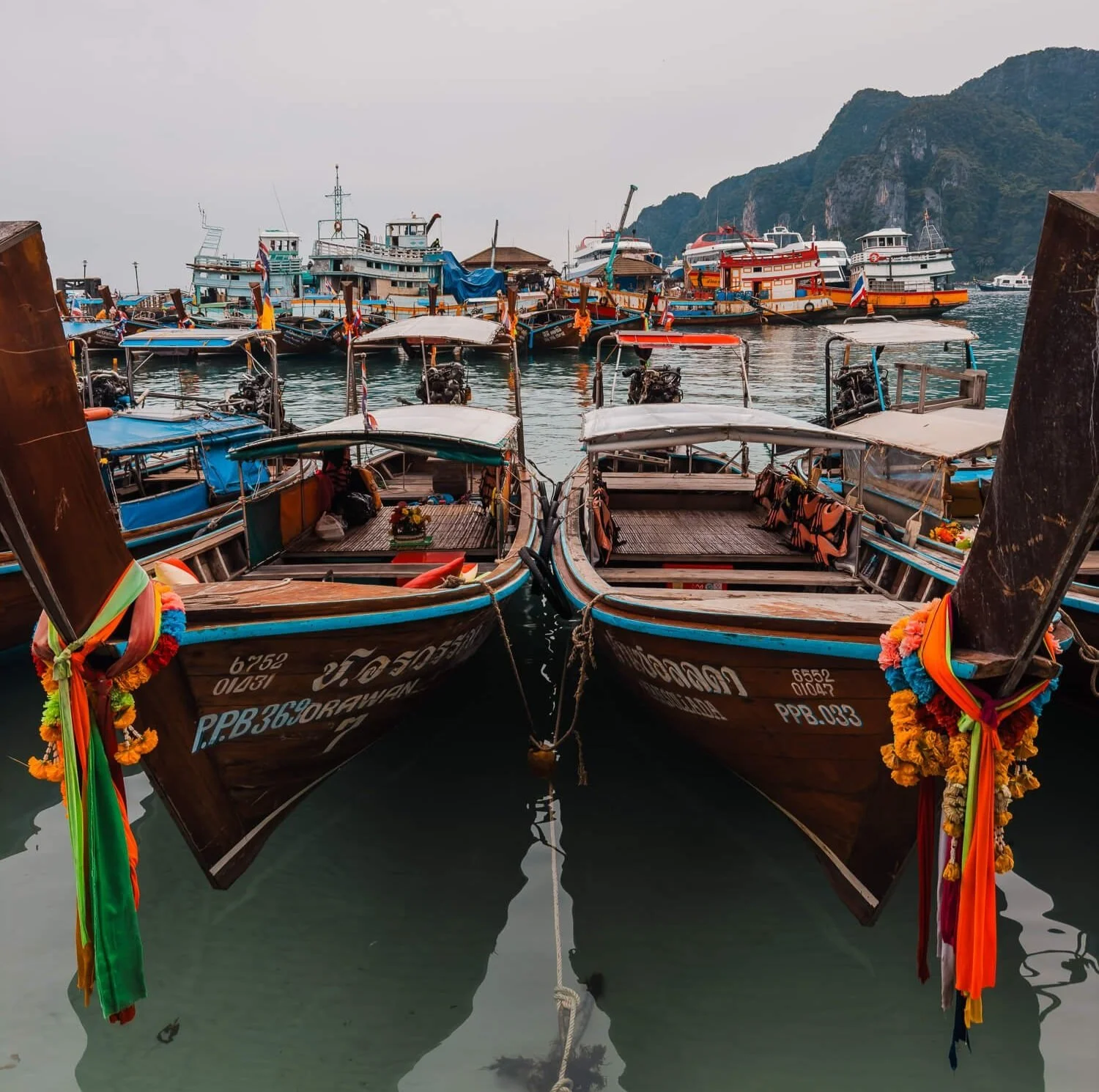 thailand longtail boats
