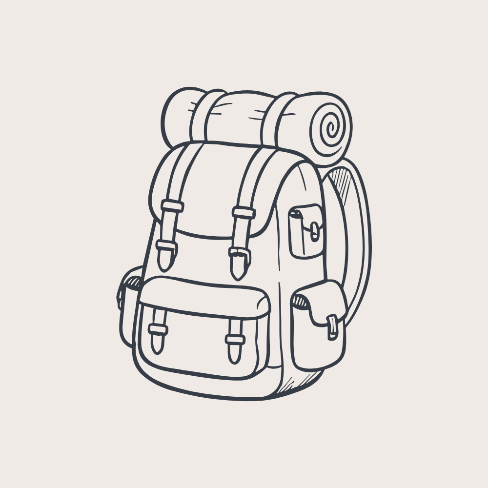 icon of a backpack