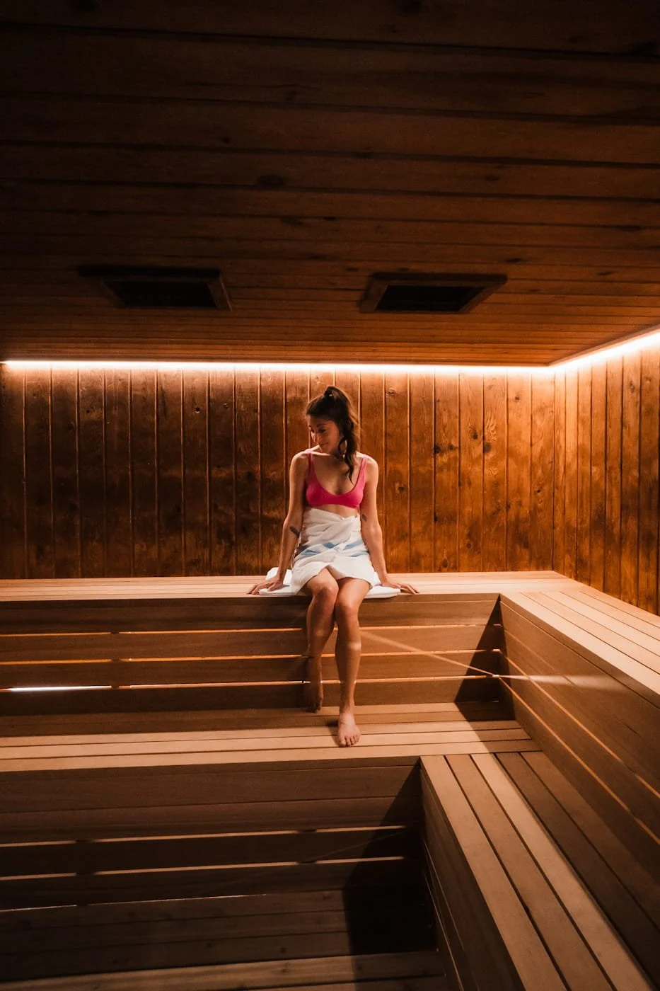 Sunshine Village Lodge sauna