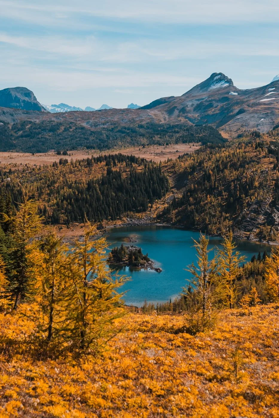 view of rock isle lake near Sunshine Mountain Resort