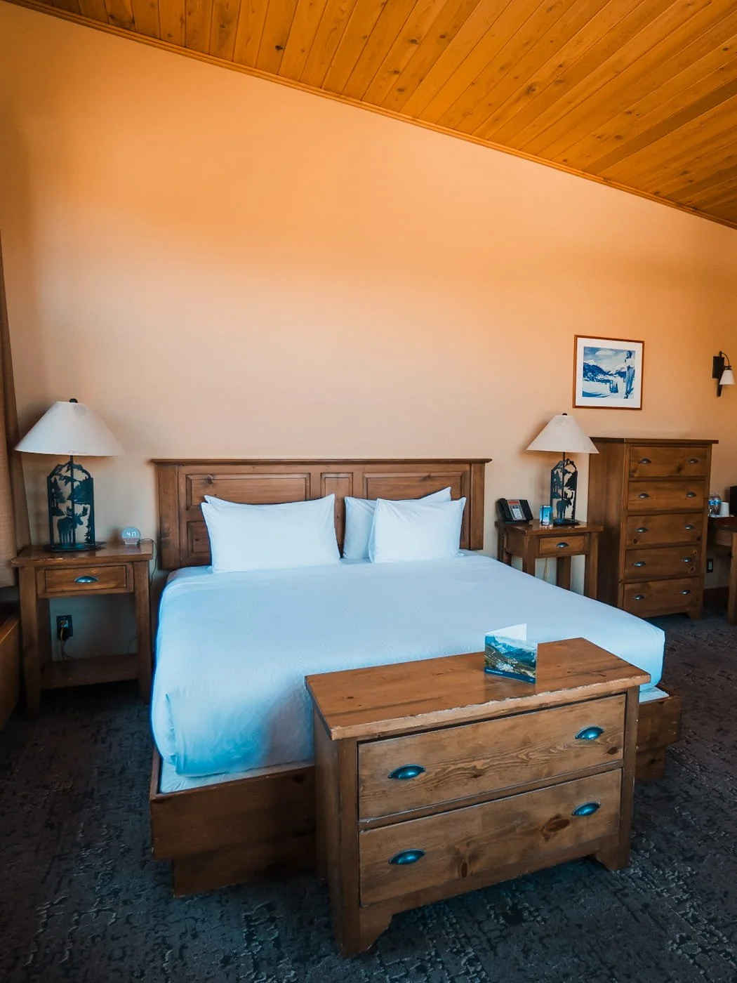Room at the Sunshine Village Lodge