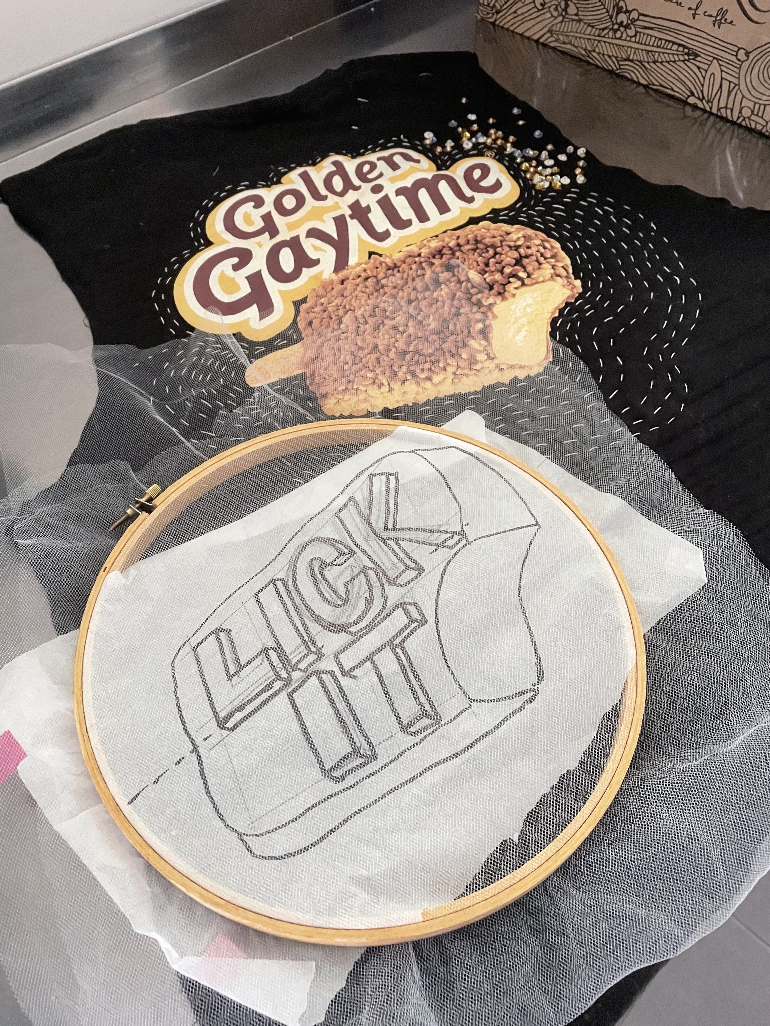 Creamy Treats - embroidery pattern