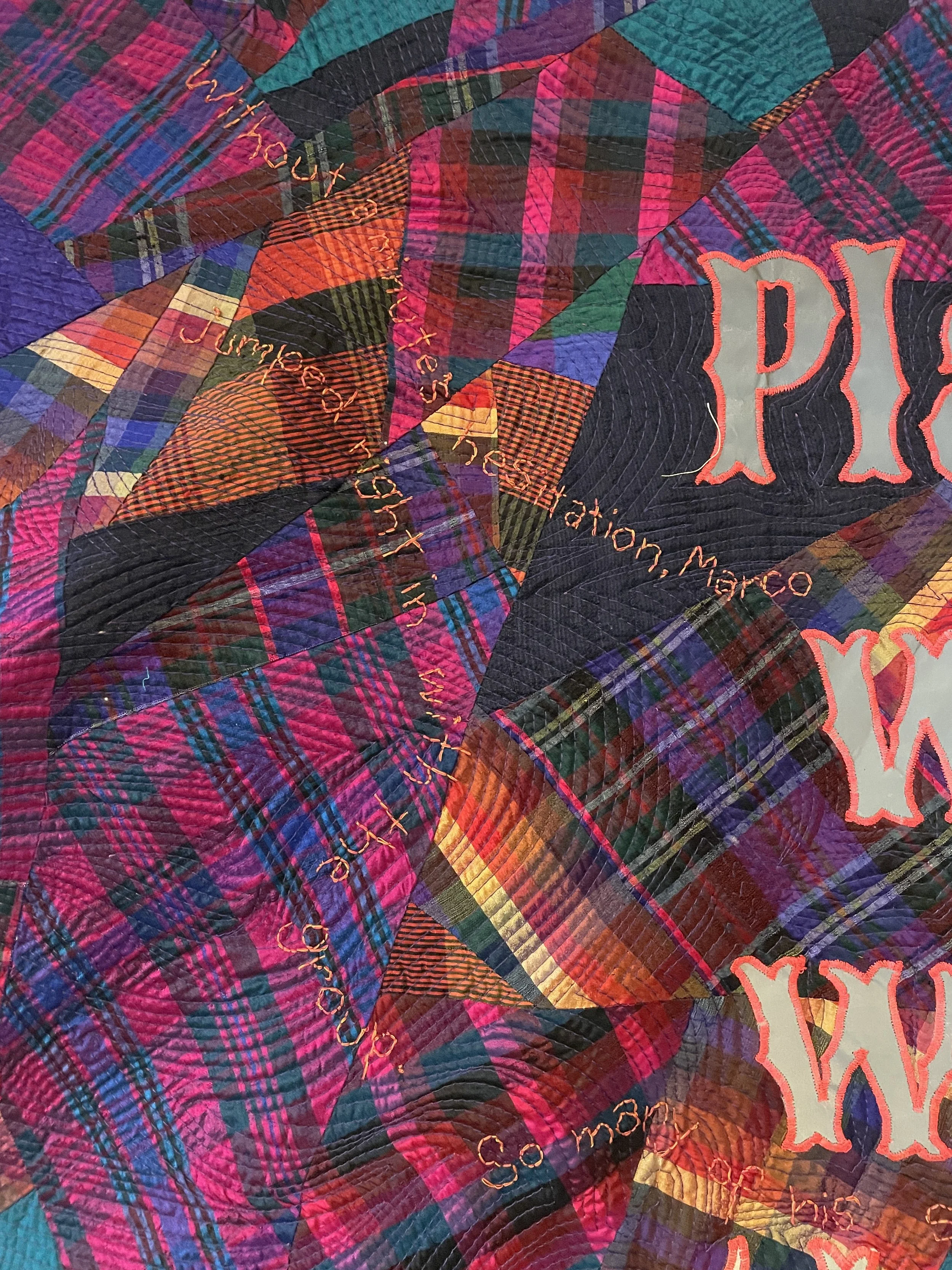 quilt detail plays well with others