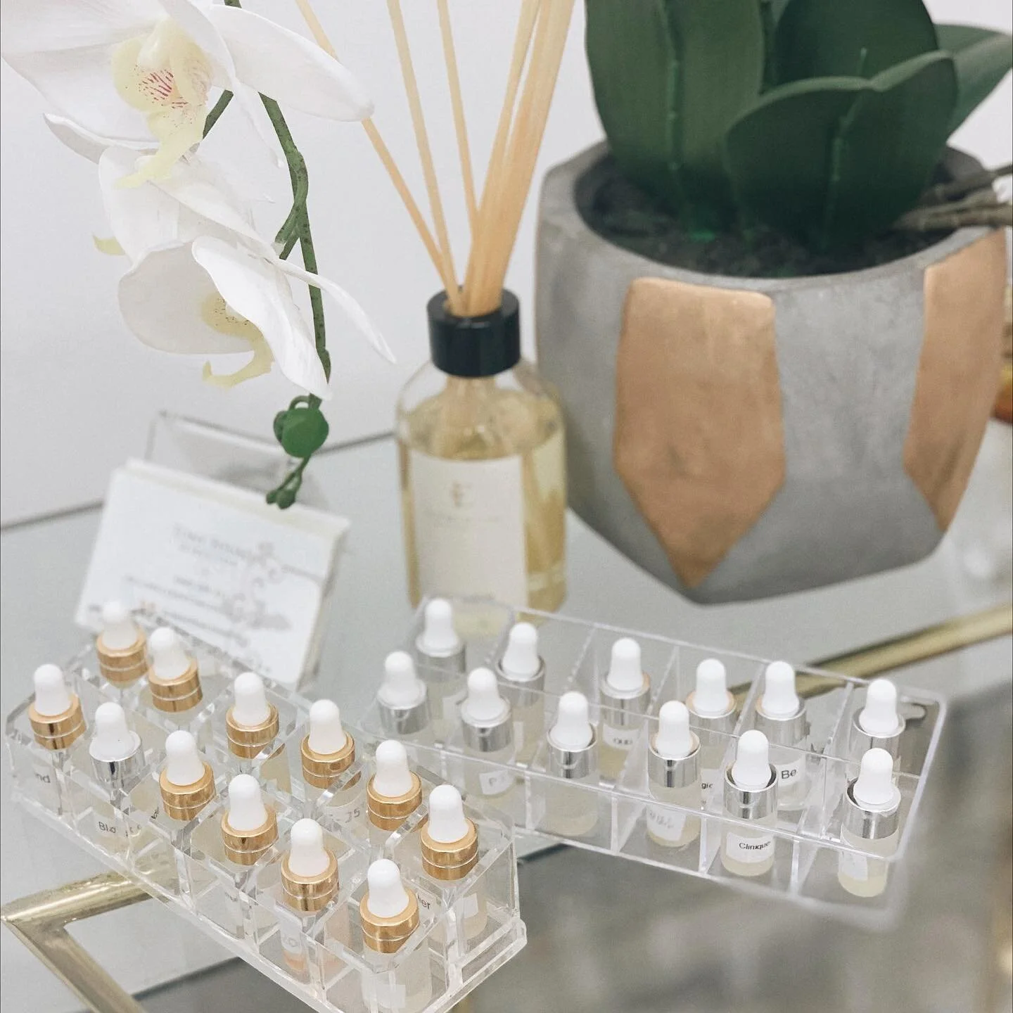 If you&rsquo;re thinking about creating your own fragrance favours for your wedding or event, you can book a consultation with our friendly team. 

We&rsquo;ll work with you to bring your ideas to life&hellip; from scent creation to label design. 

Y
