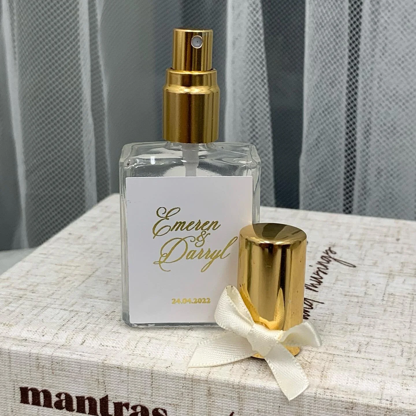 Emeren &amp; Darryl &hearts;️

Bespoke fragrances and custom bottle design ✨