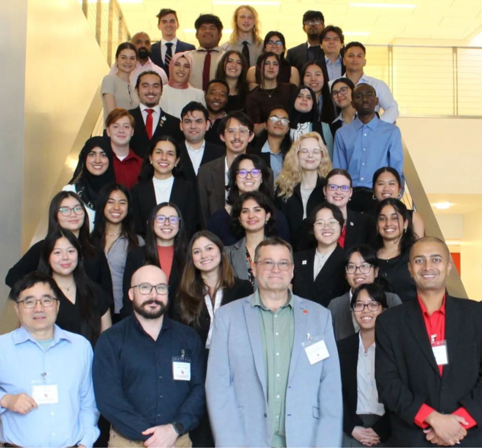 Biomedical Engineering Undergraduate Capstone Project Groups, Faculty, and Presenters at 2026 BME Day at the University of Houston (April 24, 2026).