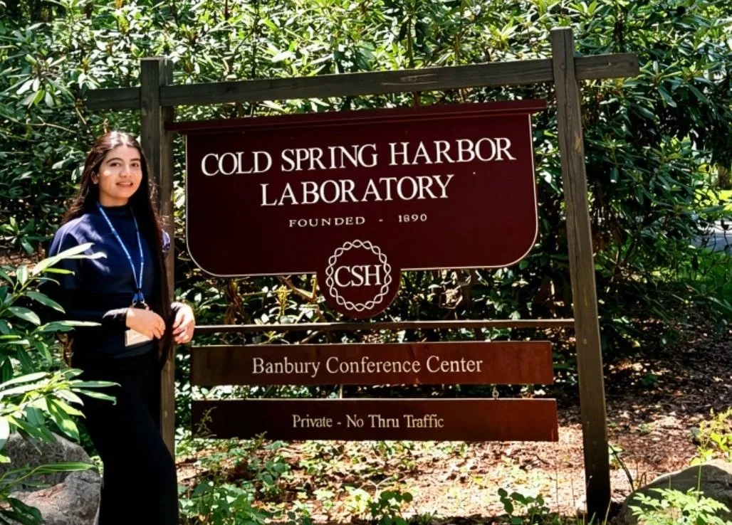 Manaal Mustansir at the Summer 2026 Cold Spring Harbor Laboratory Course on Computational Neuroscience: Vision.