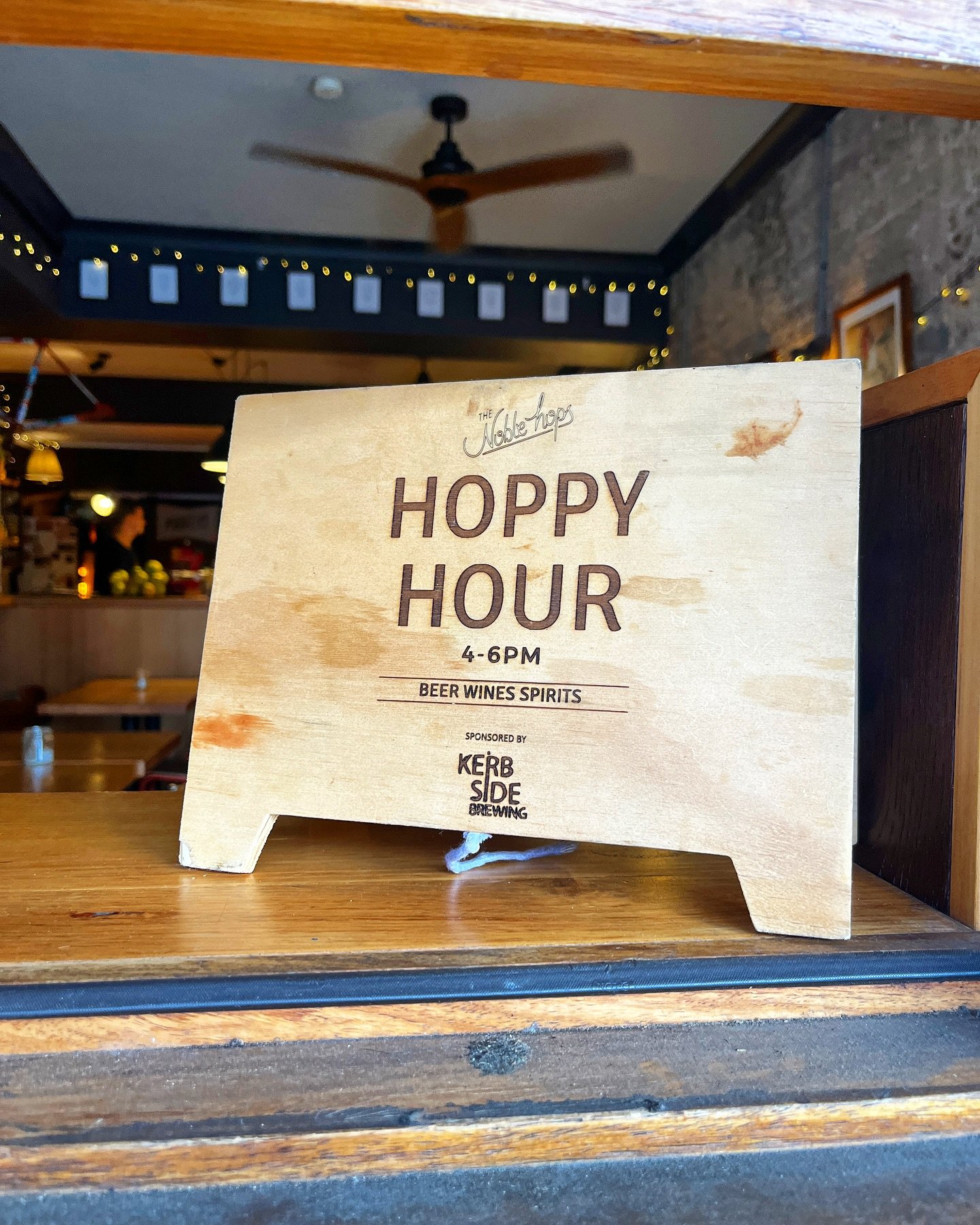 HOPPY HOUR FROM 4-6PM EVERYDAY 
&bull;
 $8 Beers | Wines | Spirits 
&bull; 
Pull up a chair in the garden or the alfresco!