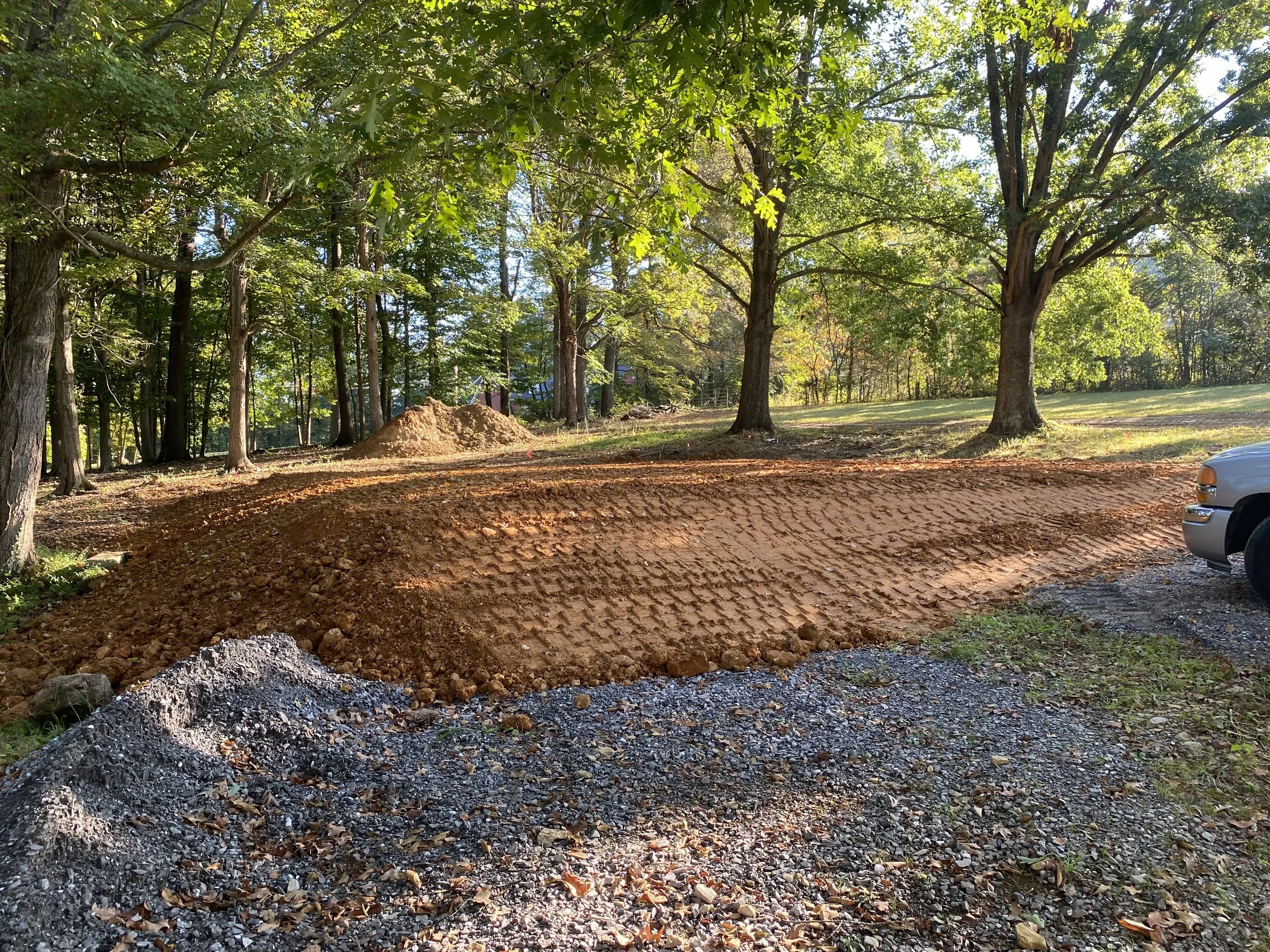 This is the initial ground work.