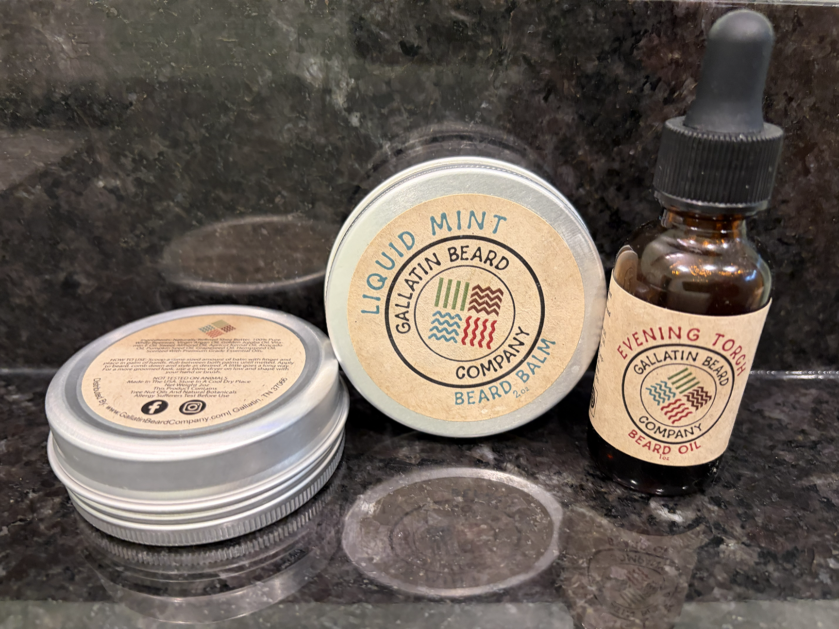Gallatin Beard Co. Packaging