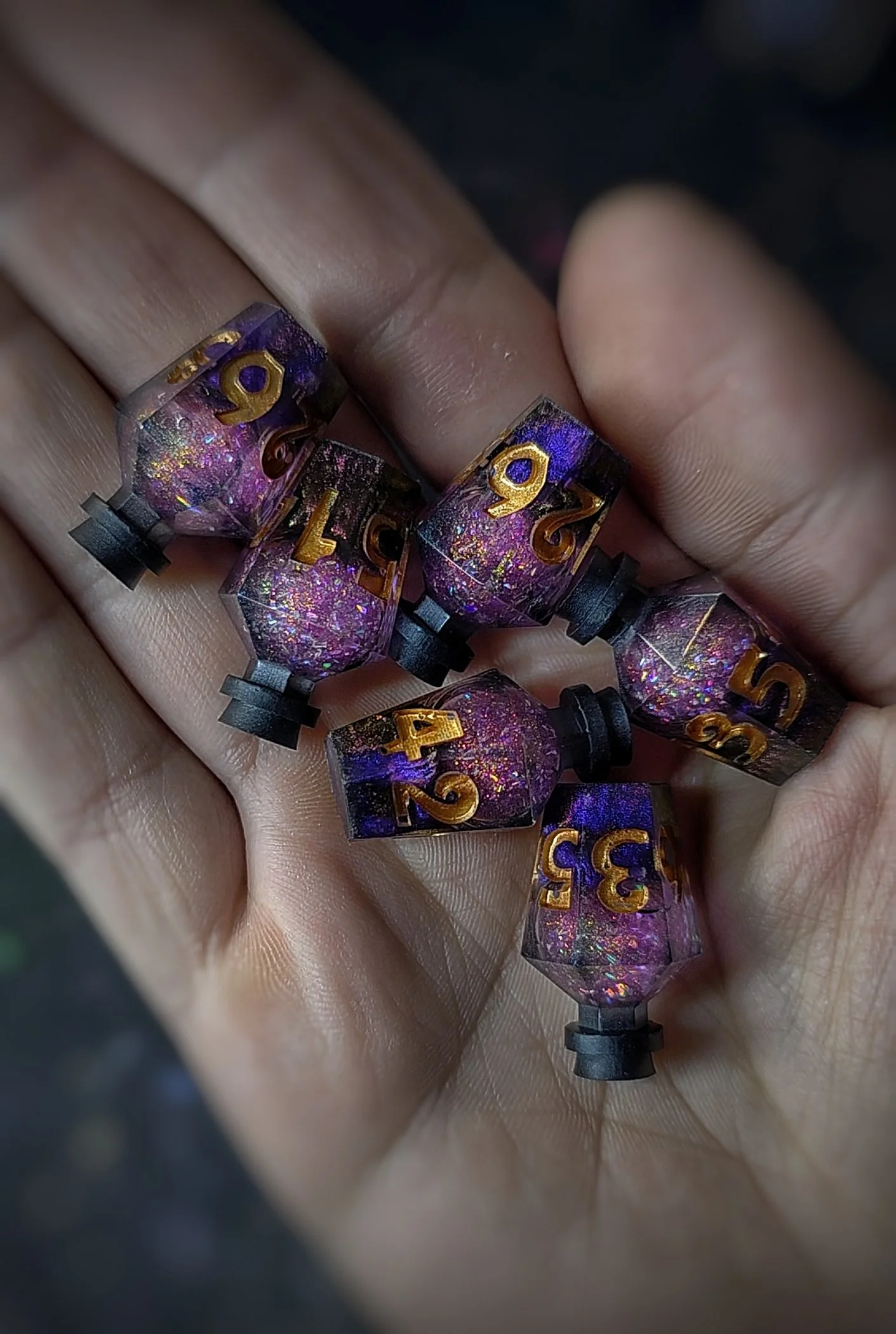 (Liquid Core) 6Pc. D6 Potion Set