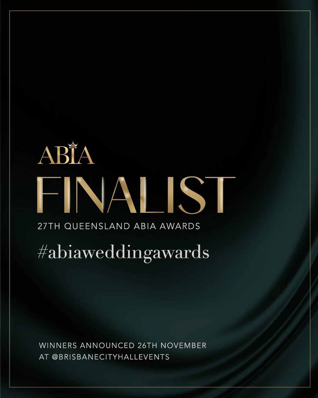 🎉 We&rsquo;re so excited to share that In The Grove is a Finalist in the 27th Queensland ABIA Wedding Awards! 🏆

A huge thank you to our amazing couples for your support &mdash; we couldn&rsquo;t do it without you! 💛

Winners announced November 26