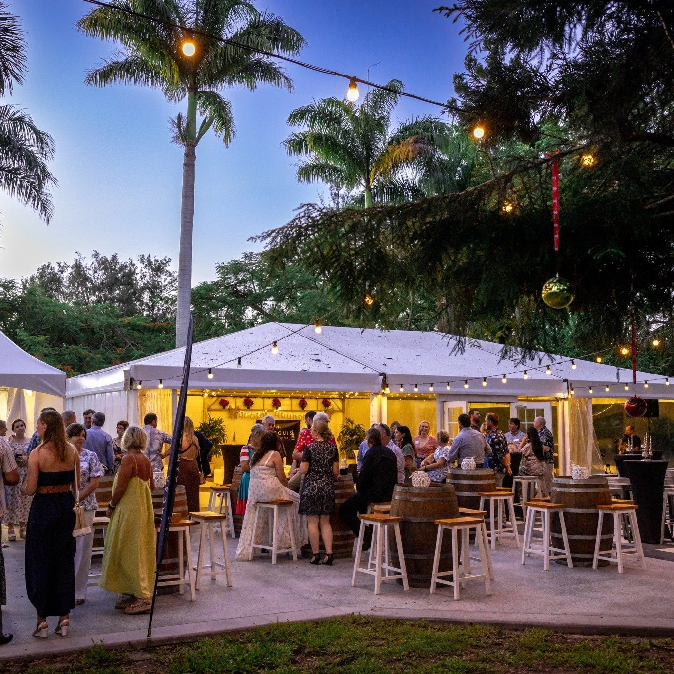 Marquis Macadamias Christmas Party at In The Grove 🎄✨

What a wonderful night celebrating the Marquis Macadamias team!
Their Christmas party brought together colleagues, friends and families for a relaxed and festive evening beneath the palm trees a