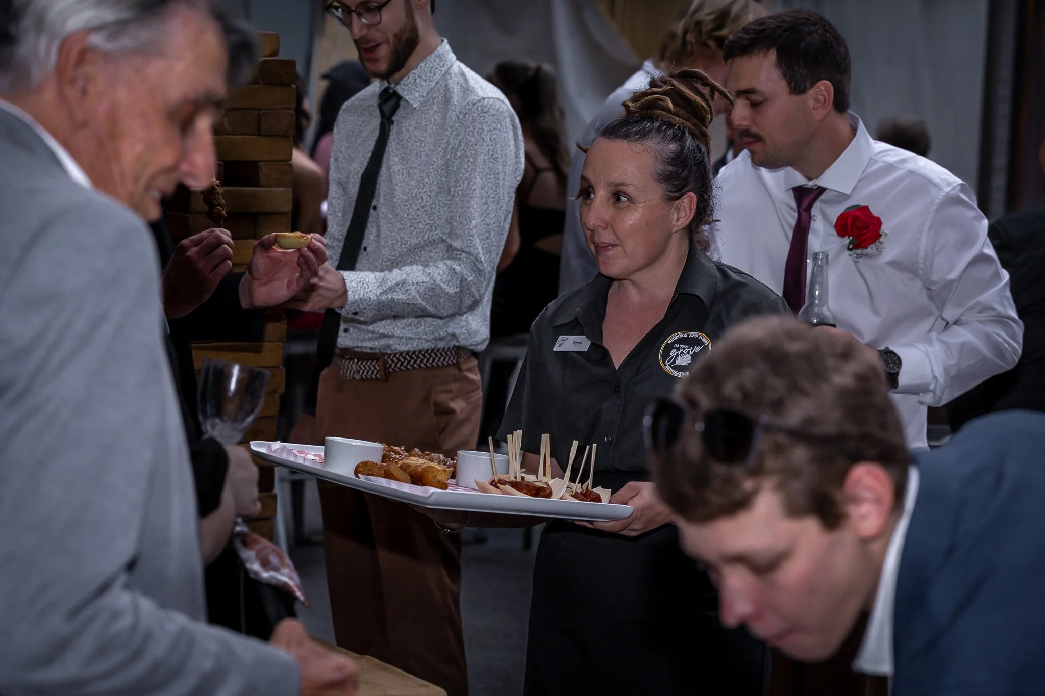 staff-managed-canapes-service-in-the-grove.JPG