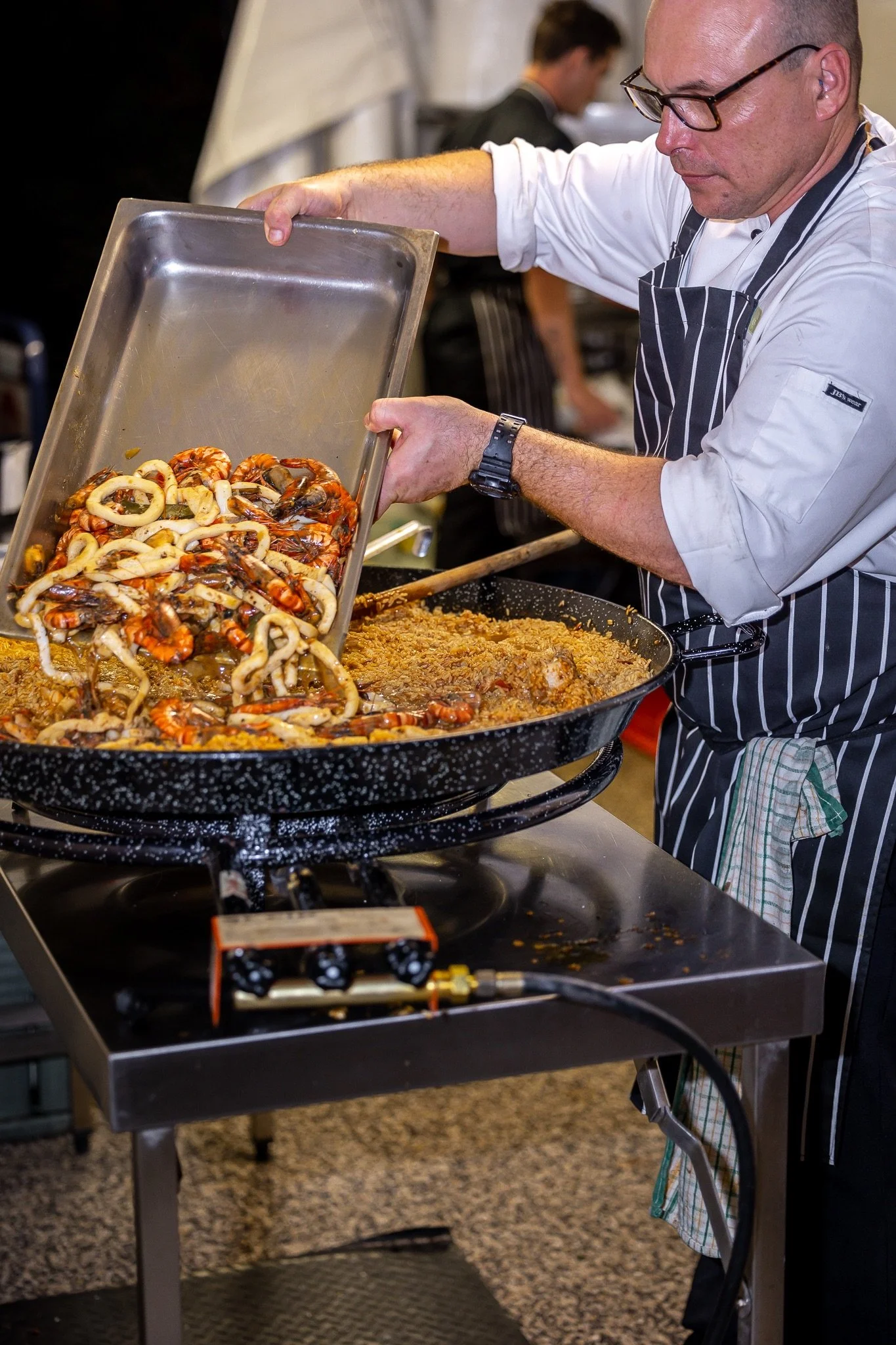 Freshly prepared before your guests' eyes, our seafood paella combines premium local ingredients, expert preparation and exceptional flavour to create a memorable wedding dining experience