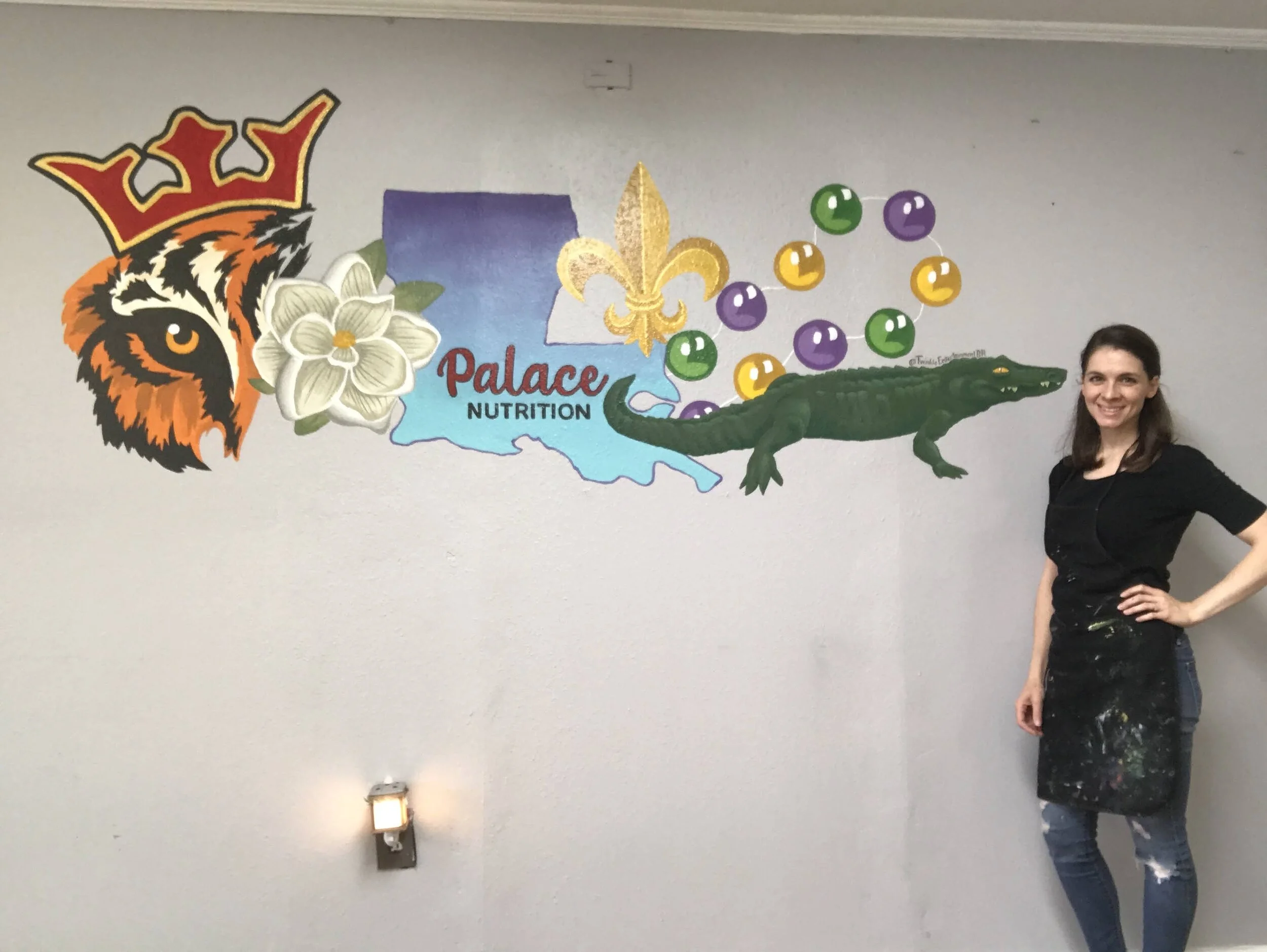 Palace Nutrition custom design with logo