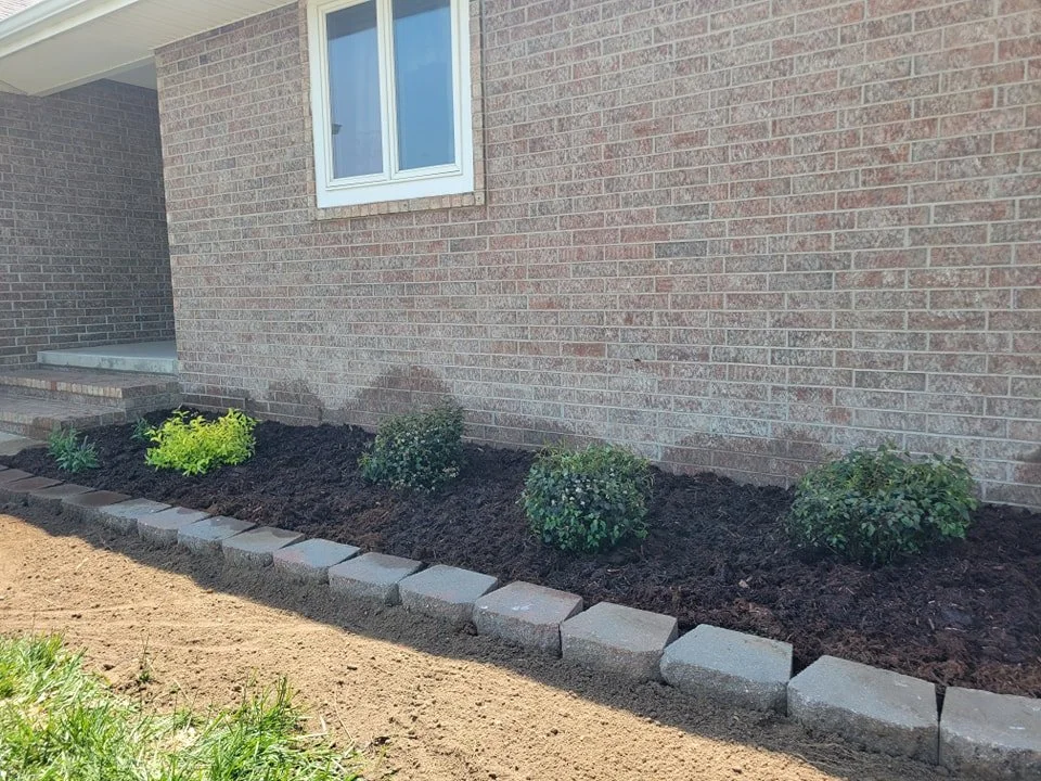 Grateful for beautiful weather today or digging stumps would have been a nightmare. 
#landscapinglindsay #landscaping #attitudeofgratitude