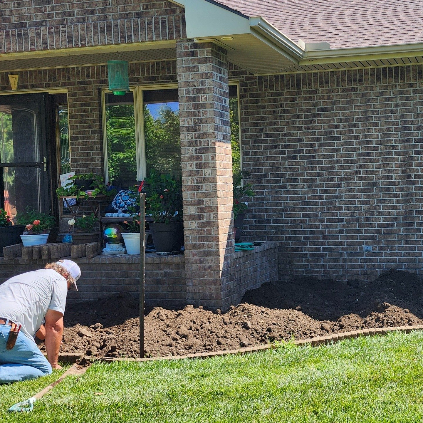 Proper drainage and grading ensure water moves the right way, so your beautiful plants don't drown and instead thrive for many years. 

Learn why dirt work should come before planting.

https://www.lindsayandcolandscaping.com/blog/the-importance-of-p
