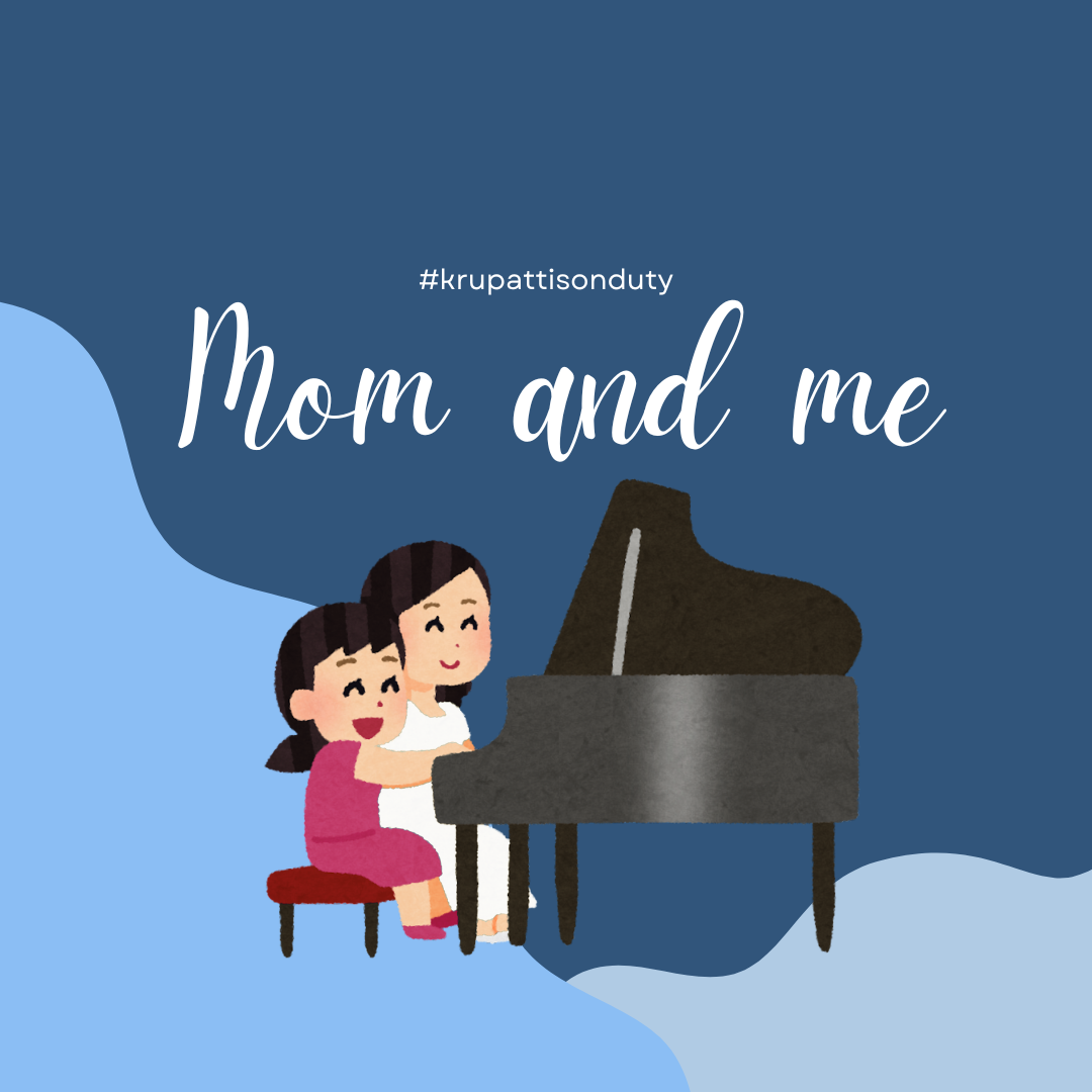 Mom and me