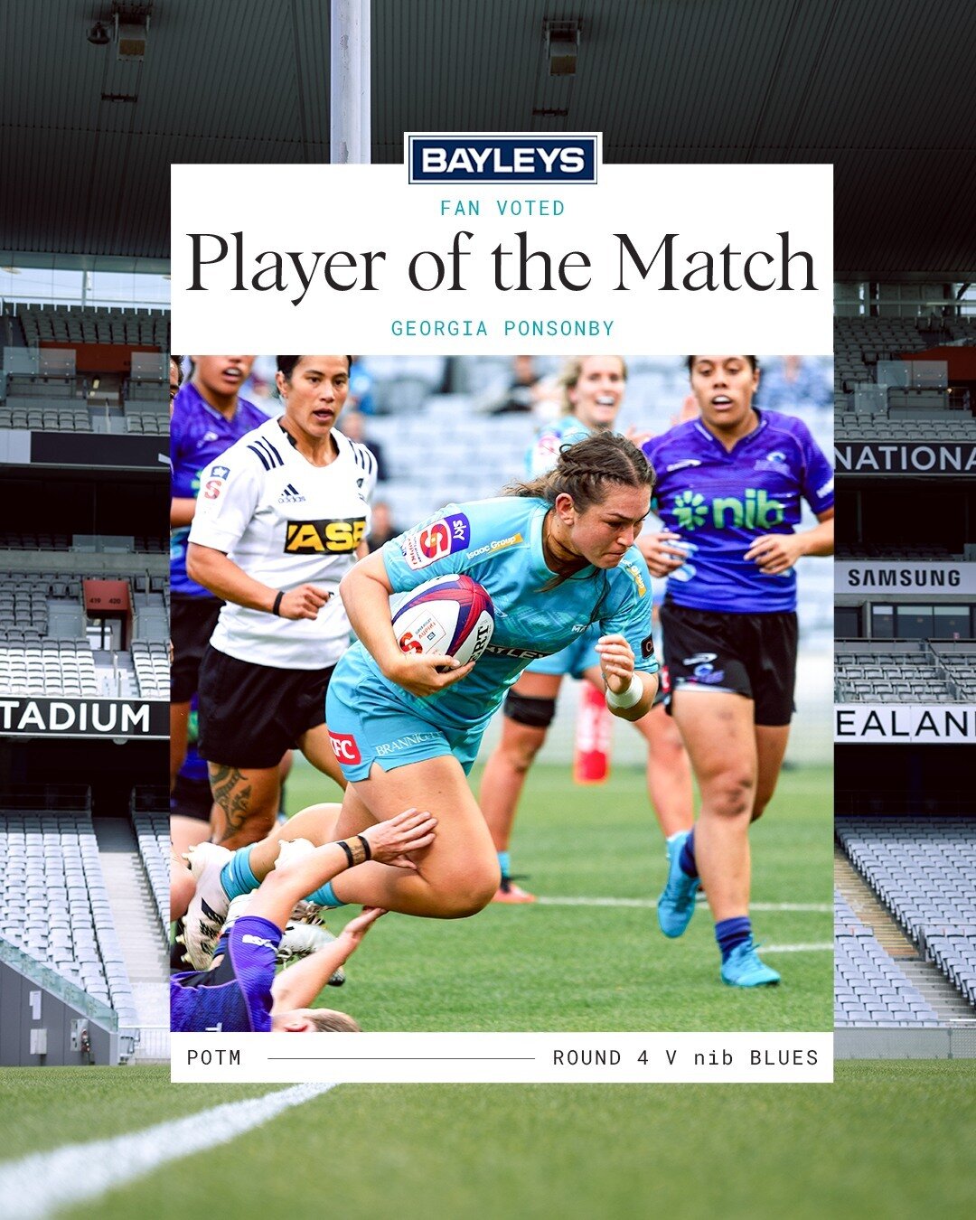 Who else could it be? G Ponse with a huge shift in Auckland takes the fan voted Player of the Match

Thanks to @bayleys.canterbury