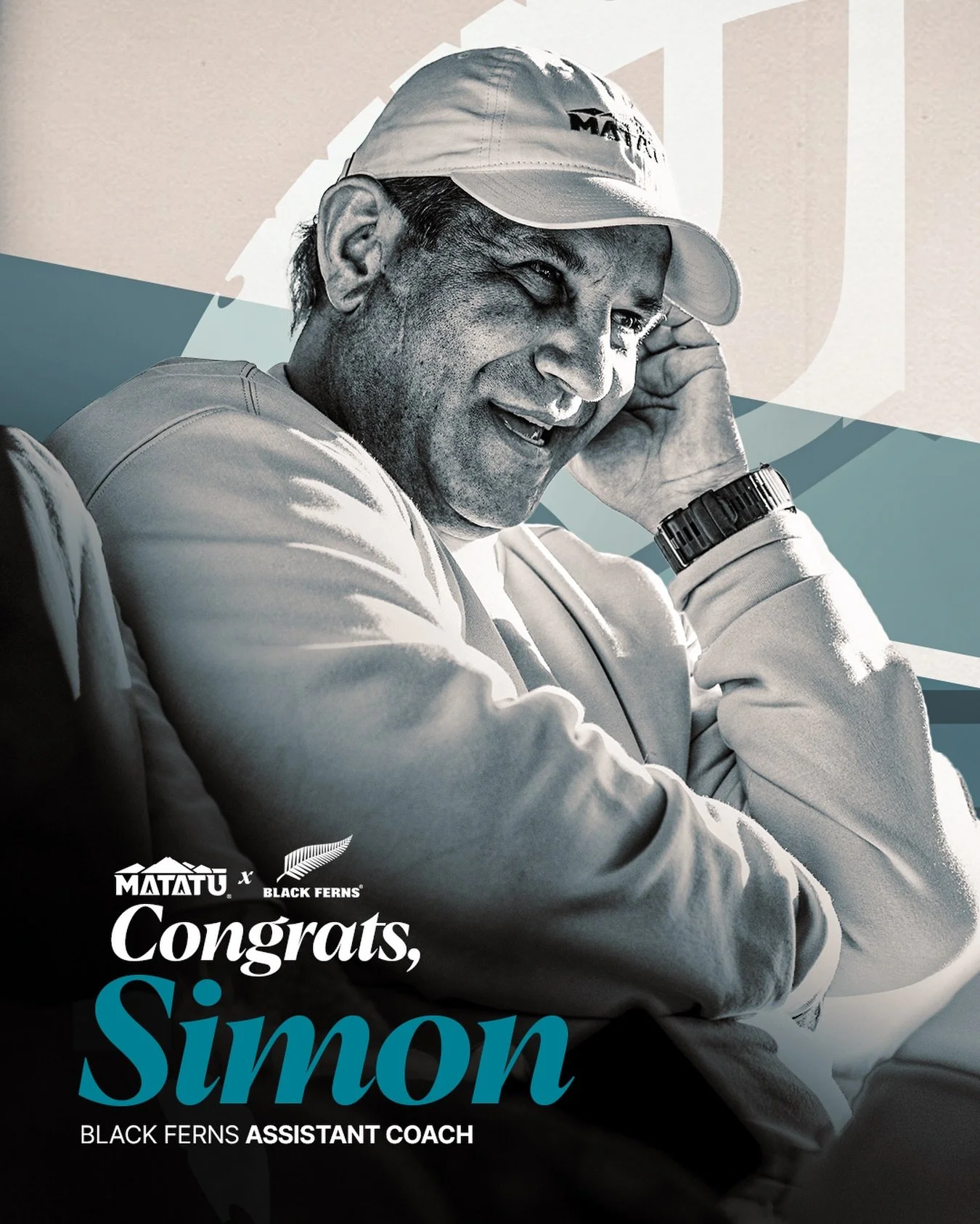 Congratulations to Bona, who has been named Assistant Coach of the Black Ferns!

A testament to his care, leadership and hard mahi 👏