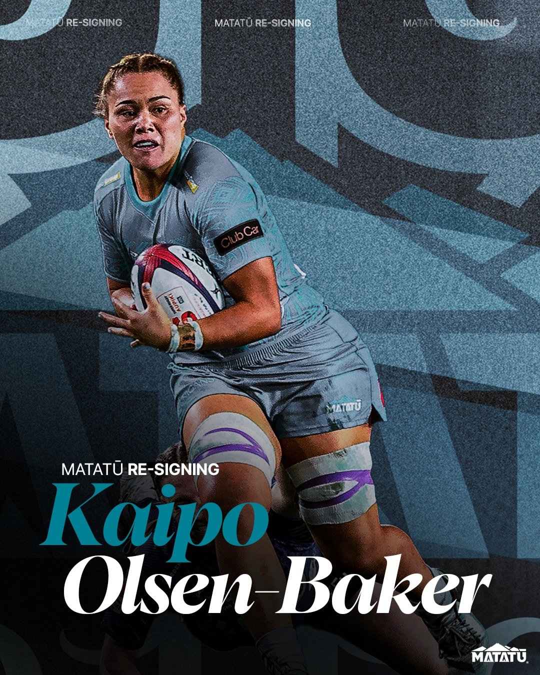 Kaipo Olsen-Baker is back for the 2026 Aupiki Season 🤝

Full Squad Launch coming soon&hellip;