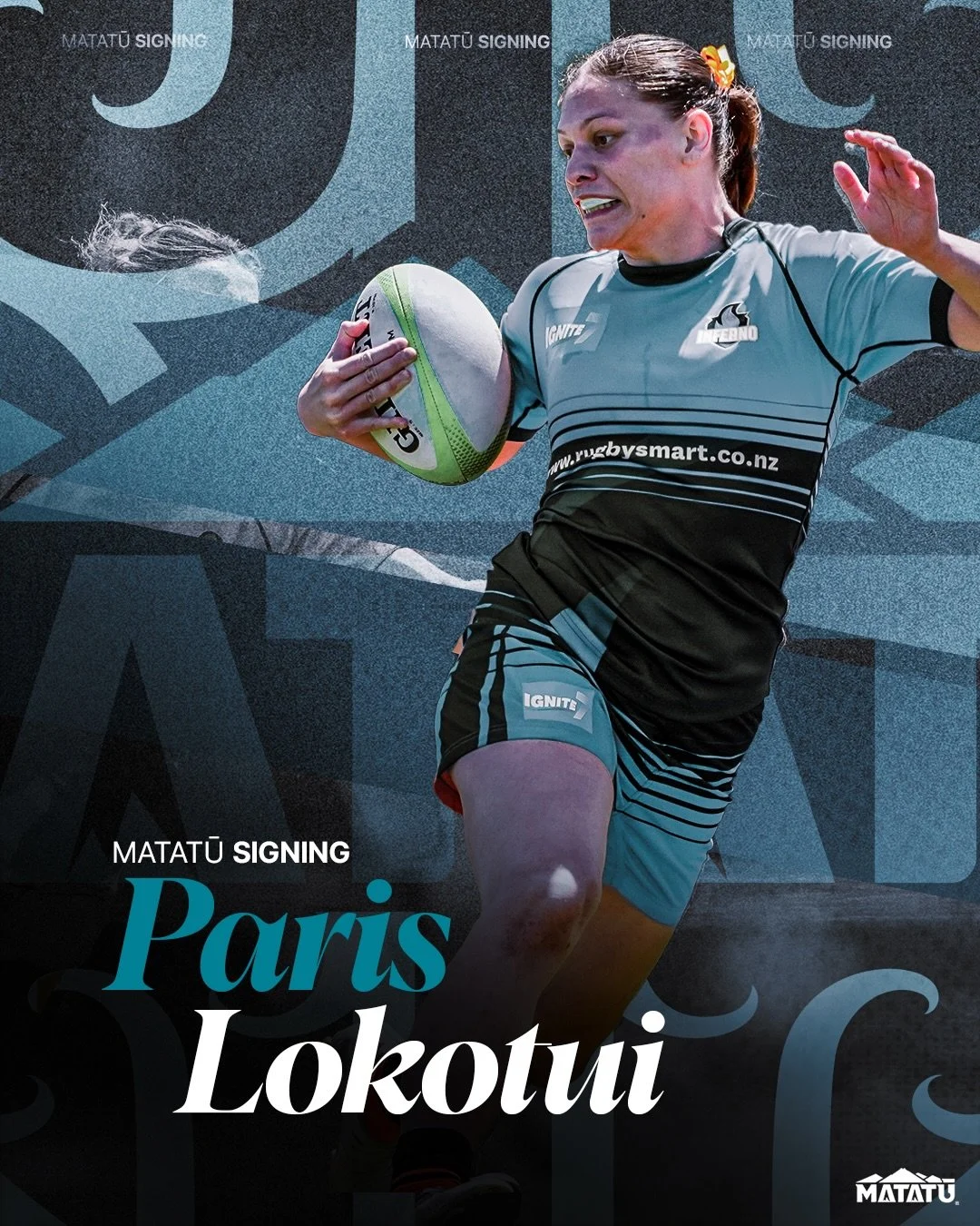From the Tactix to Matatū 🔀

A Blockbuster Signing of Paris Lokotui to round out the preseason 🔥

Full Squad out Thursday 9am