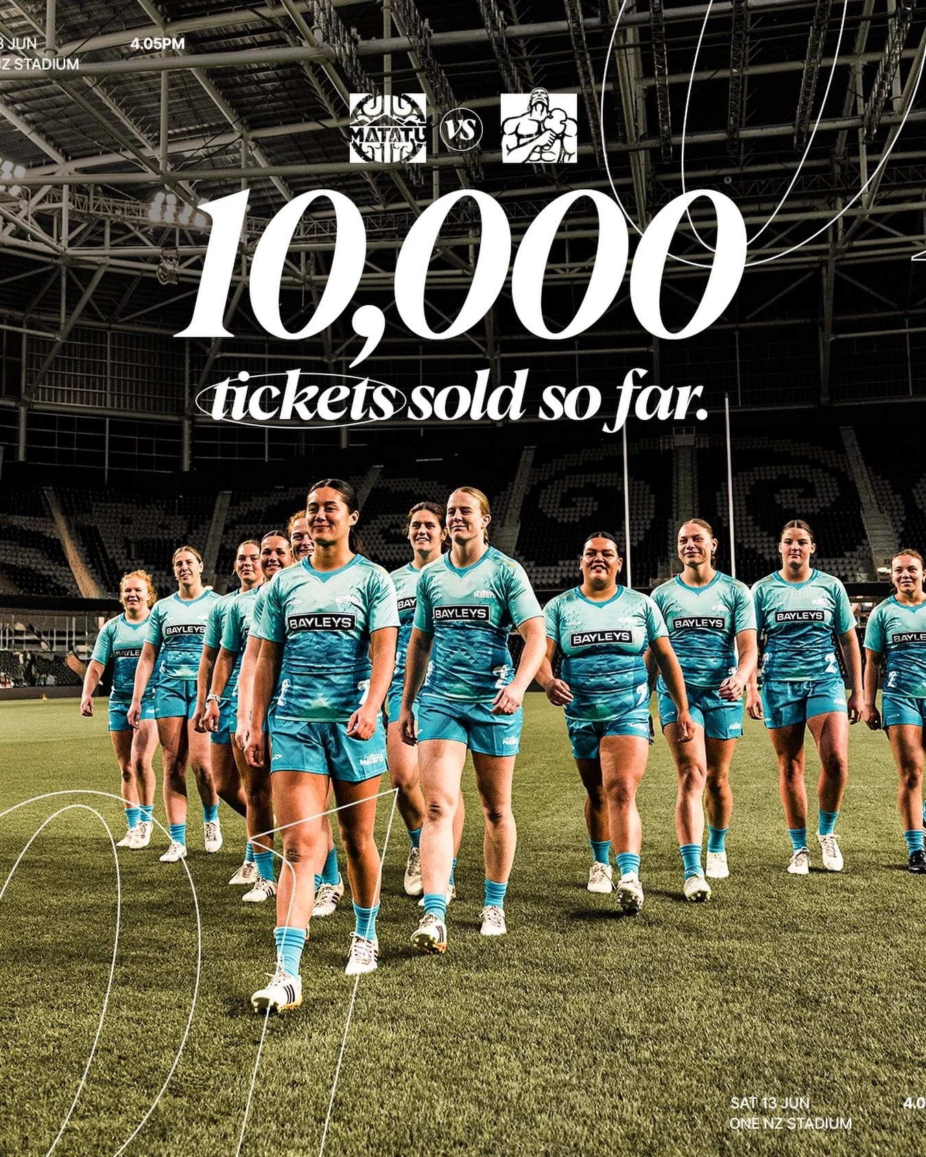10,000 tickets sold so far and we&rsquo;re not done yet.

We&rsquo;re within reach of making history&hellip; but it only counts if you&rsquo;re there.

Let&rsquo;s finish it. See you Saturday 4.05pm.