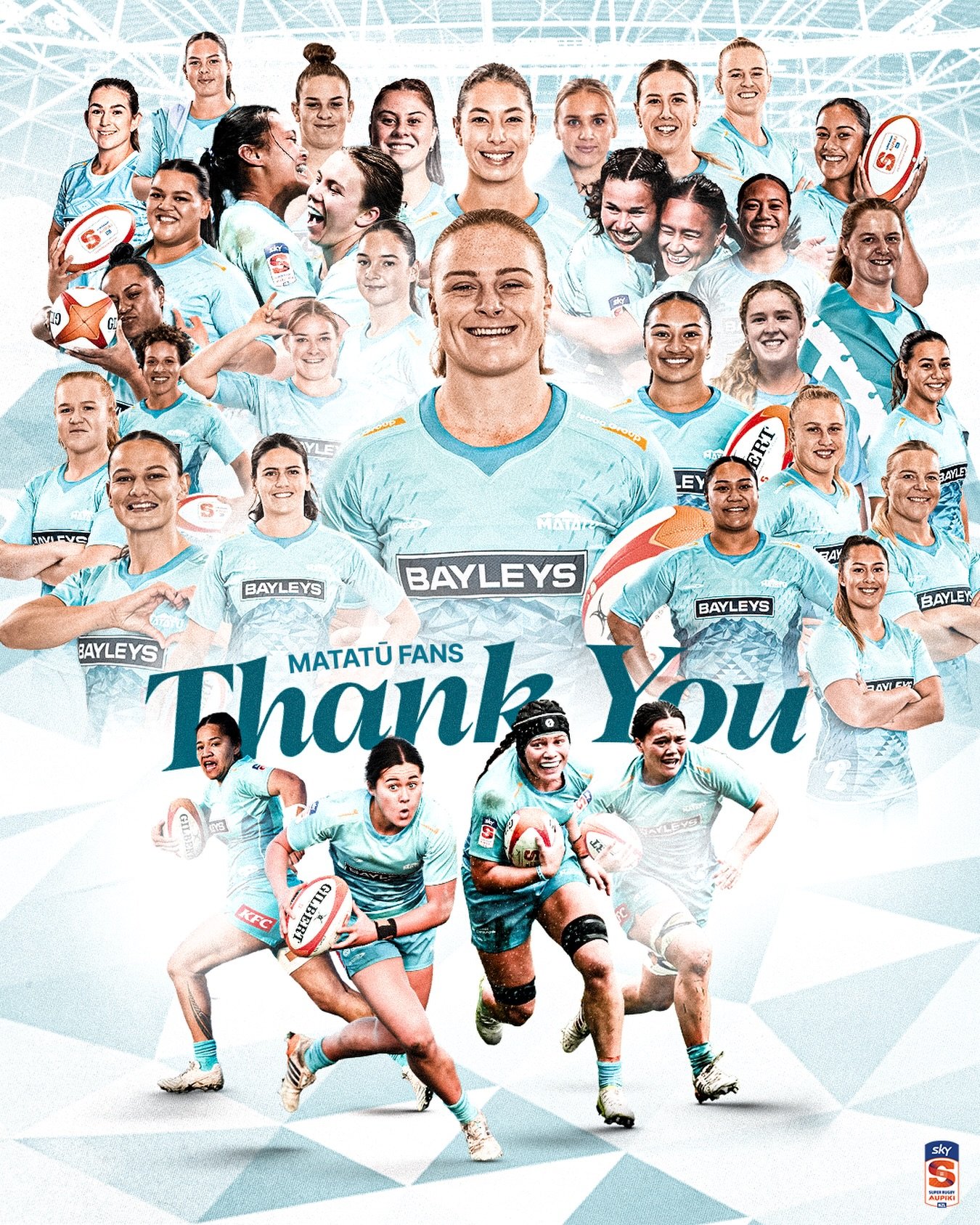 Thank You Matatū Whanau 🩵🤍

A record breaking season, because of you 🫶

Through the highs and lows, that&rsquo;s a wrap.