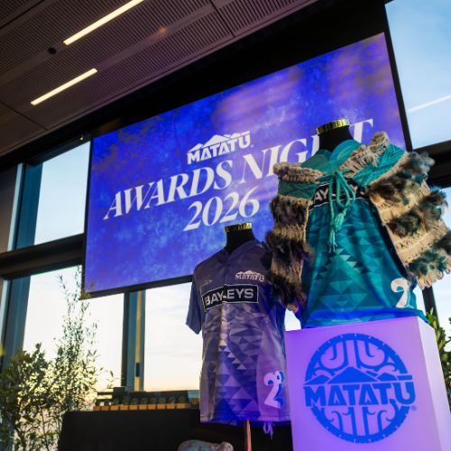 Matatū celebrates award winners at 2026 awards night